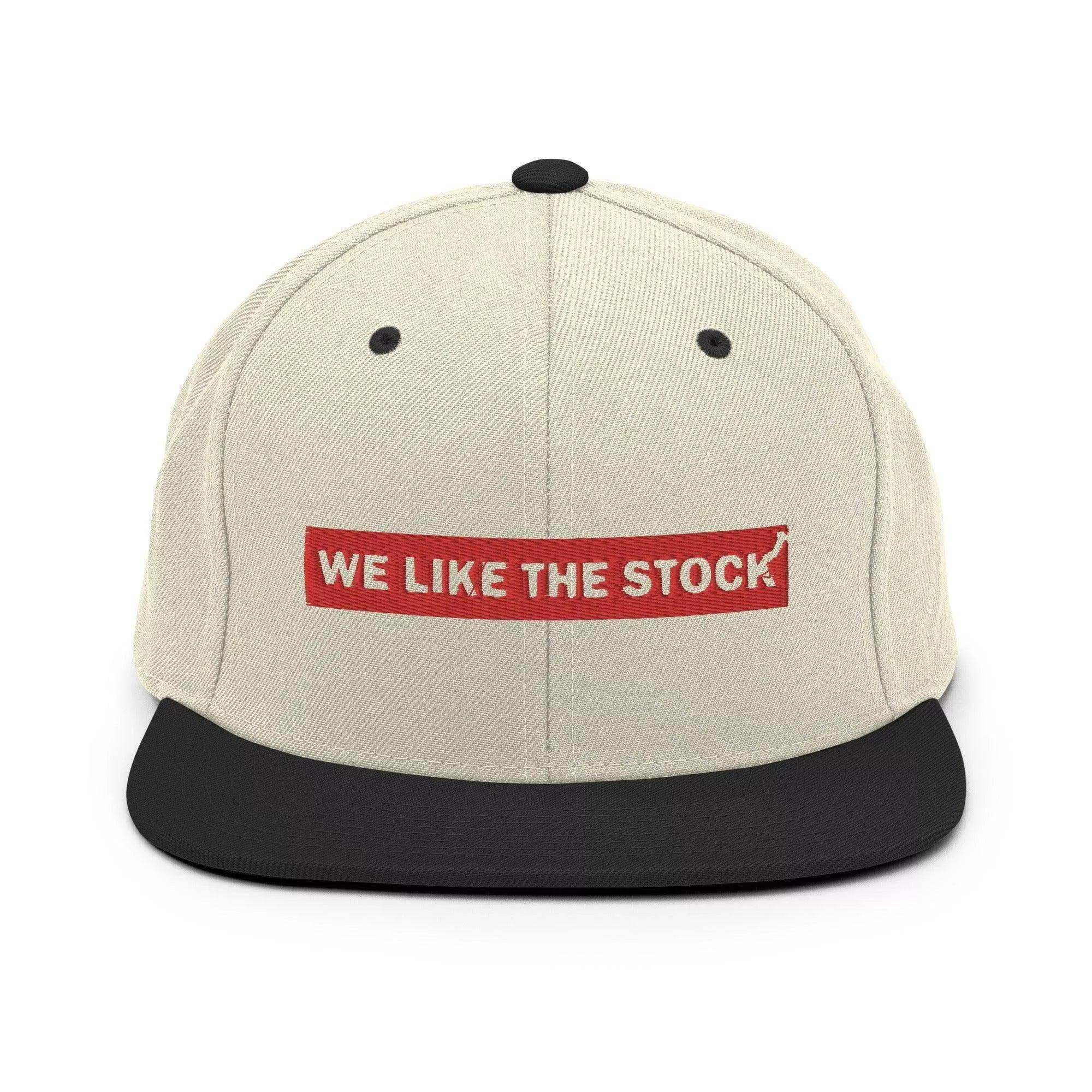 We Like The Stock Snapback Hat - InvestmenTees