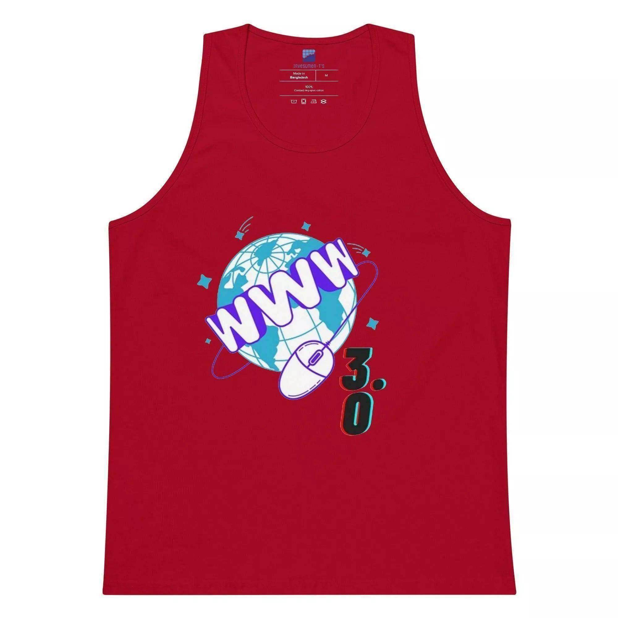 WEB 3 Tank Top - InvestmenTees
