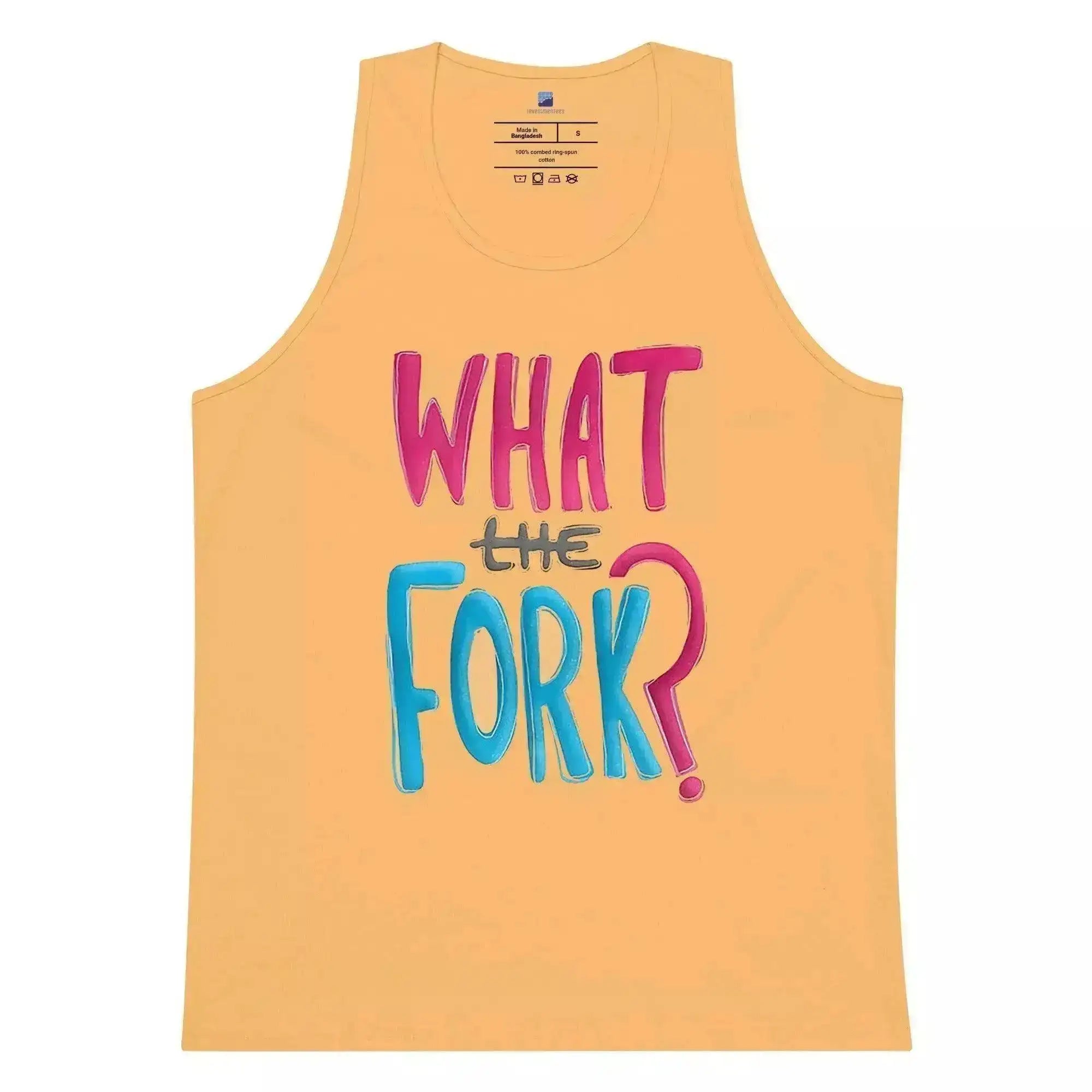 What The Fork Tank Top - InvestmenTees