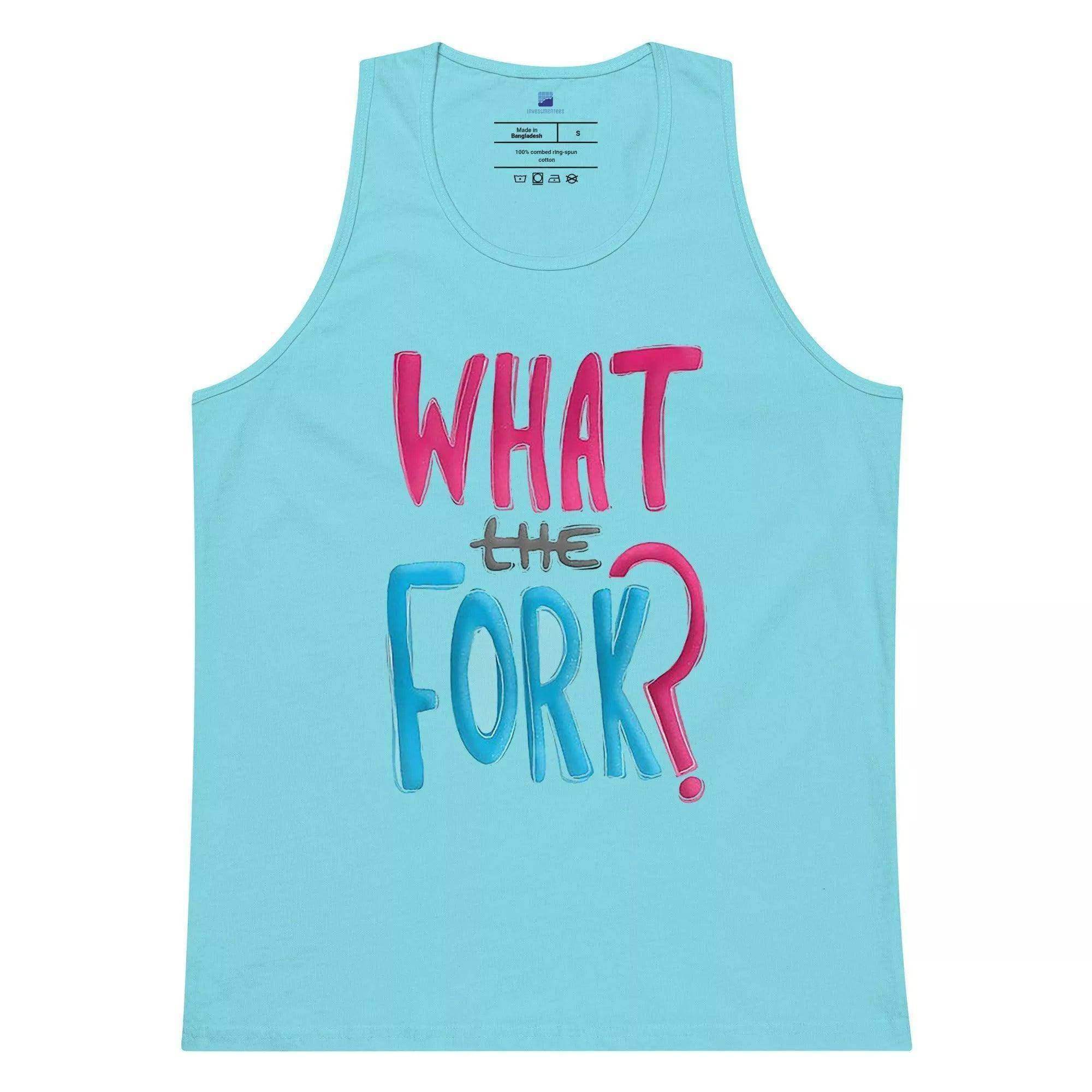 What The Fork Tank Top - InvestmenTees