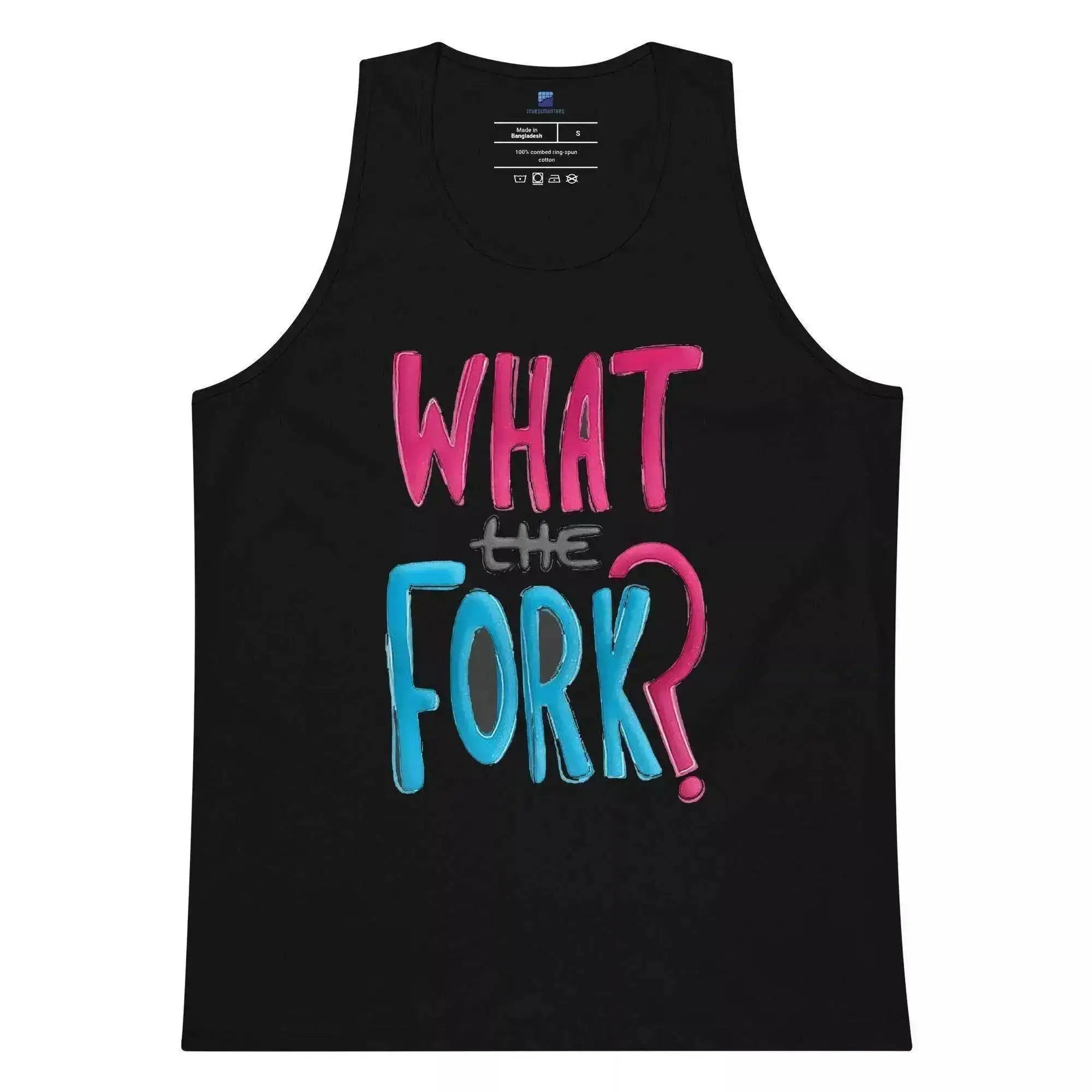 What The Fork Tank Top - InvestmenTees