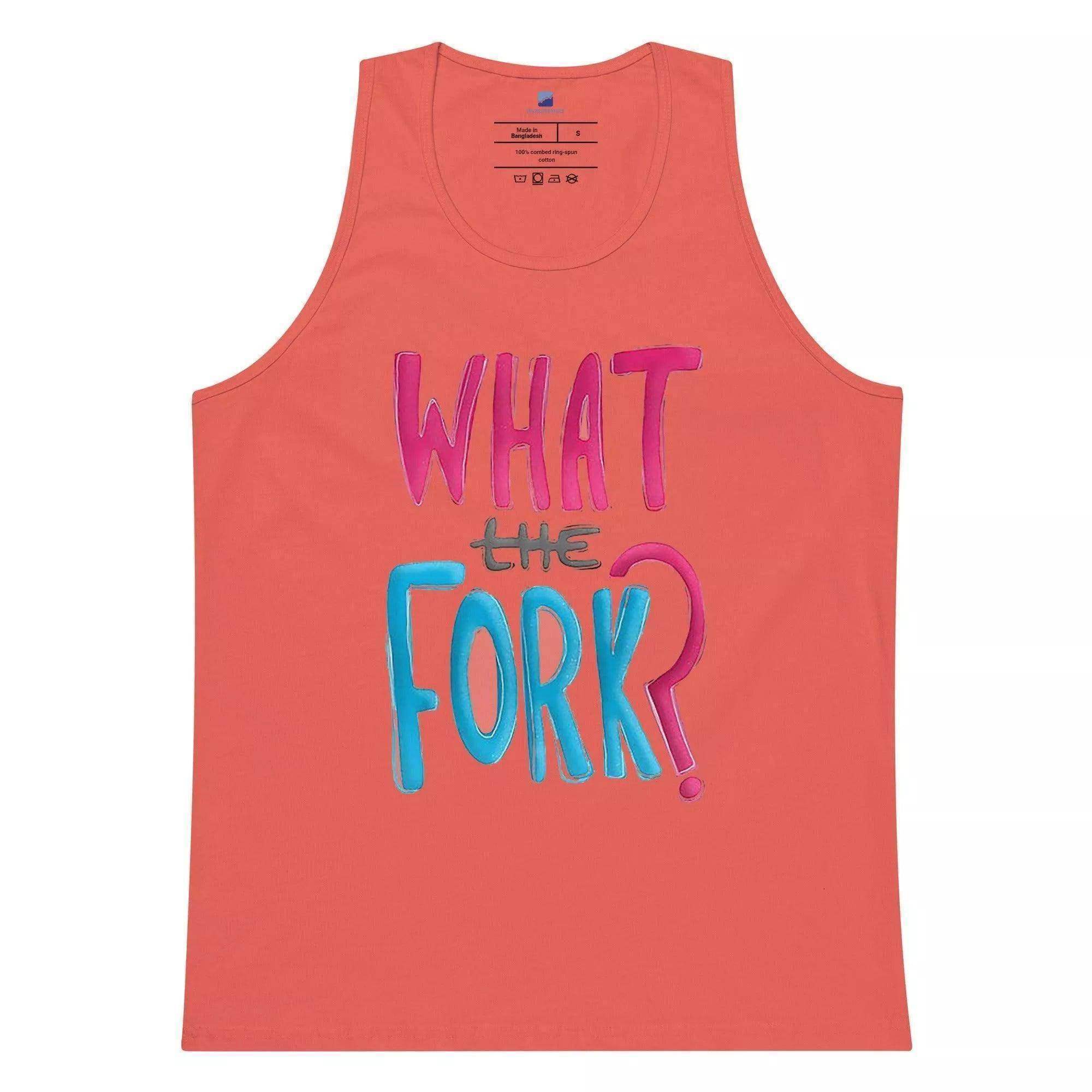 What The Fork Tank Top - InvestmenTees