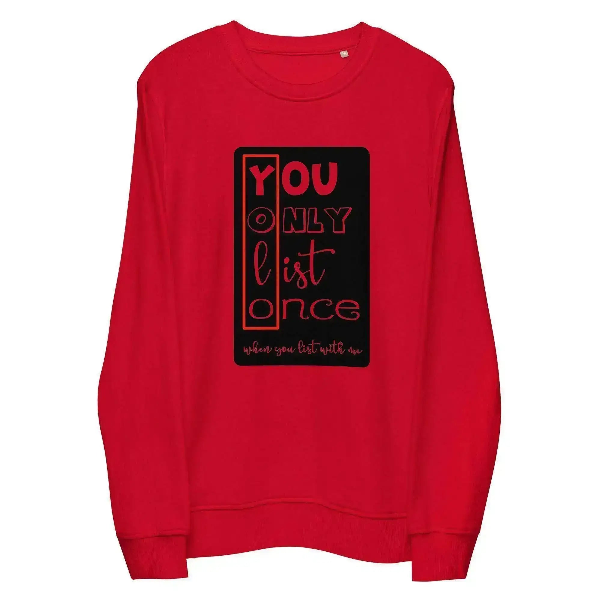 YOLO | You Only List Once Sweatshirt - InvestmenTees