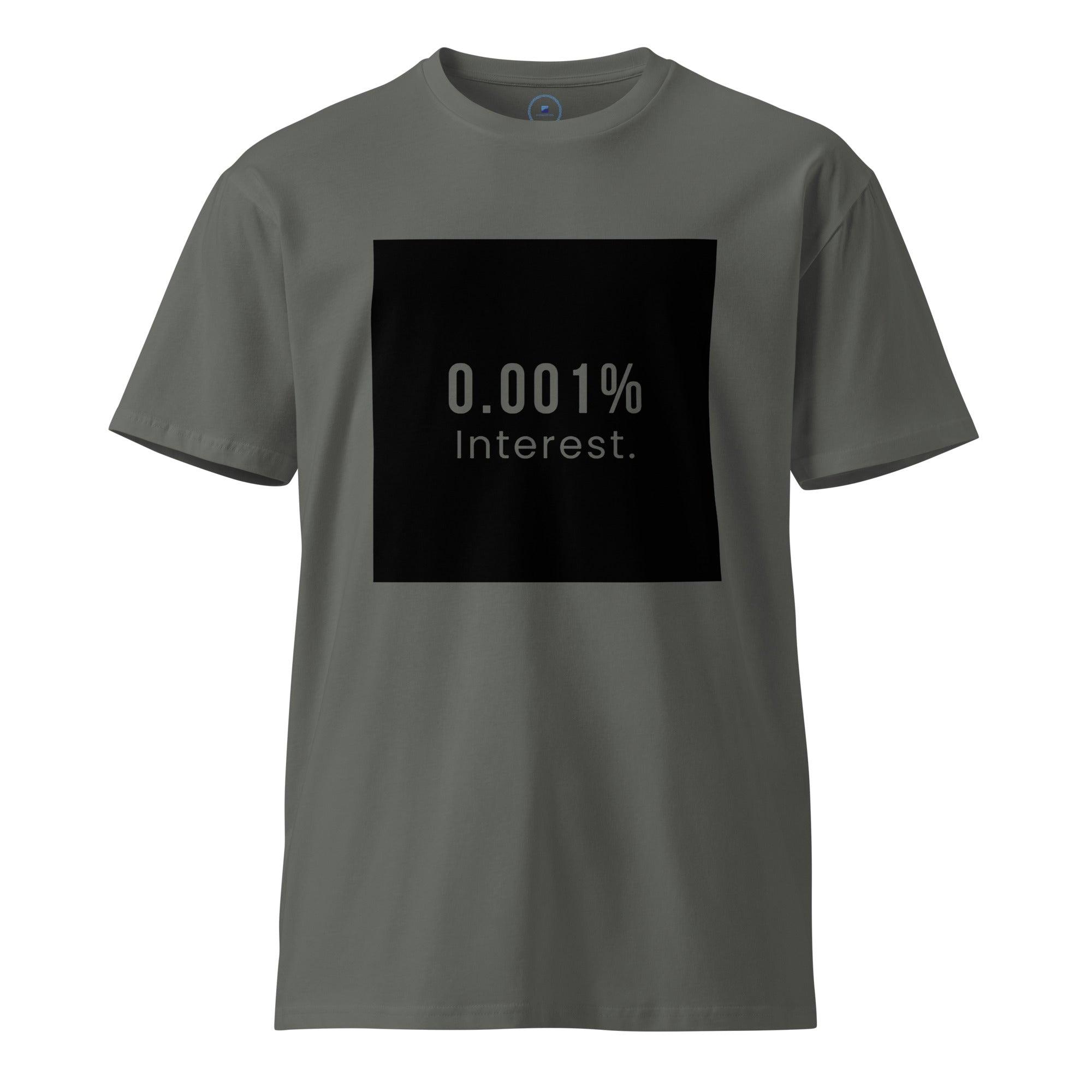0.001% Interest T-Shirt - InvestmenTees