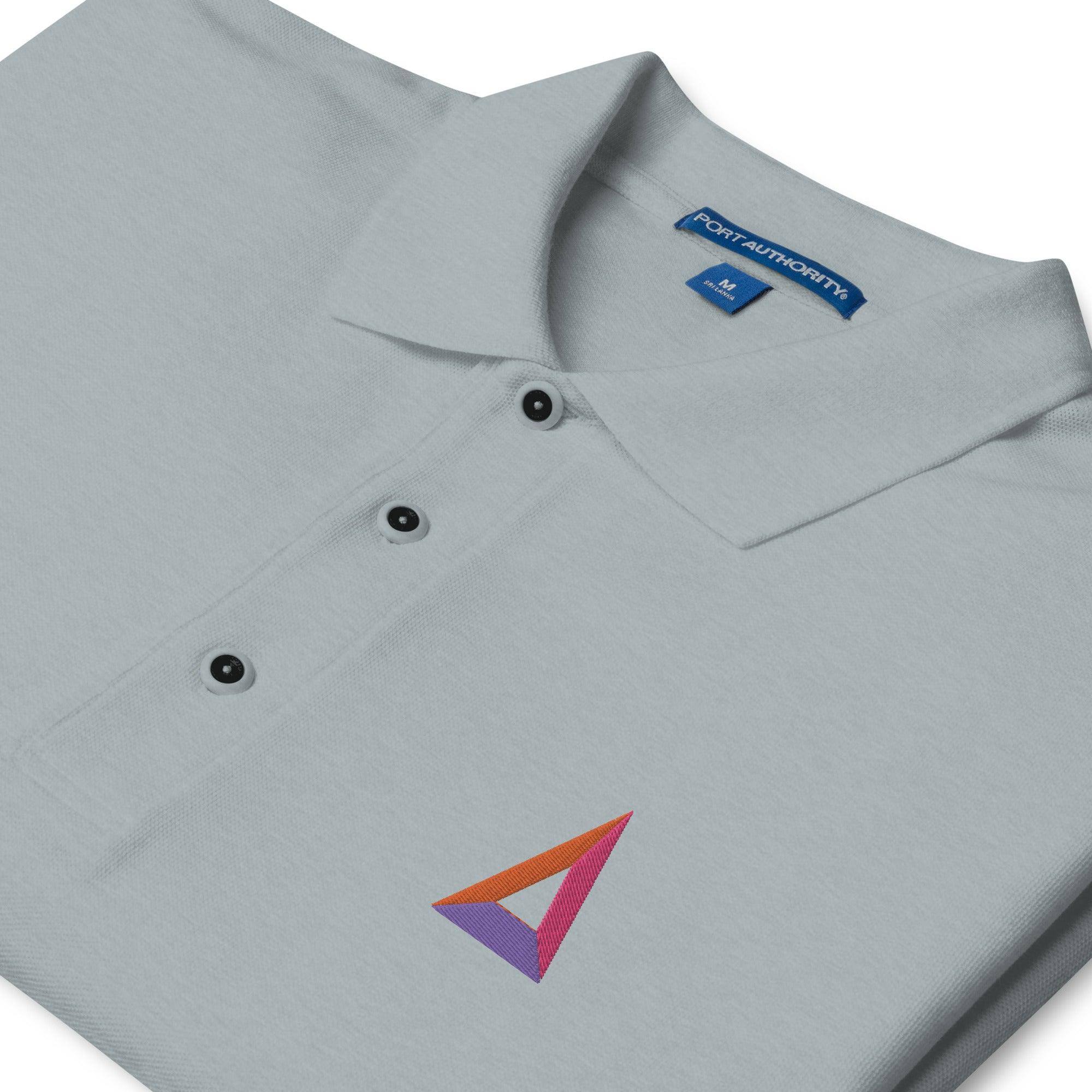 Attention Crypto Polo Shirt InvestmenTees