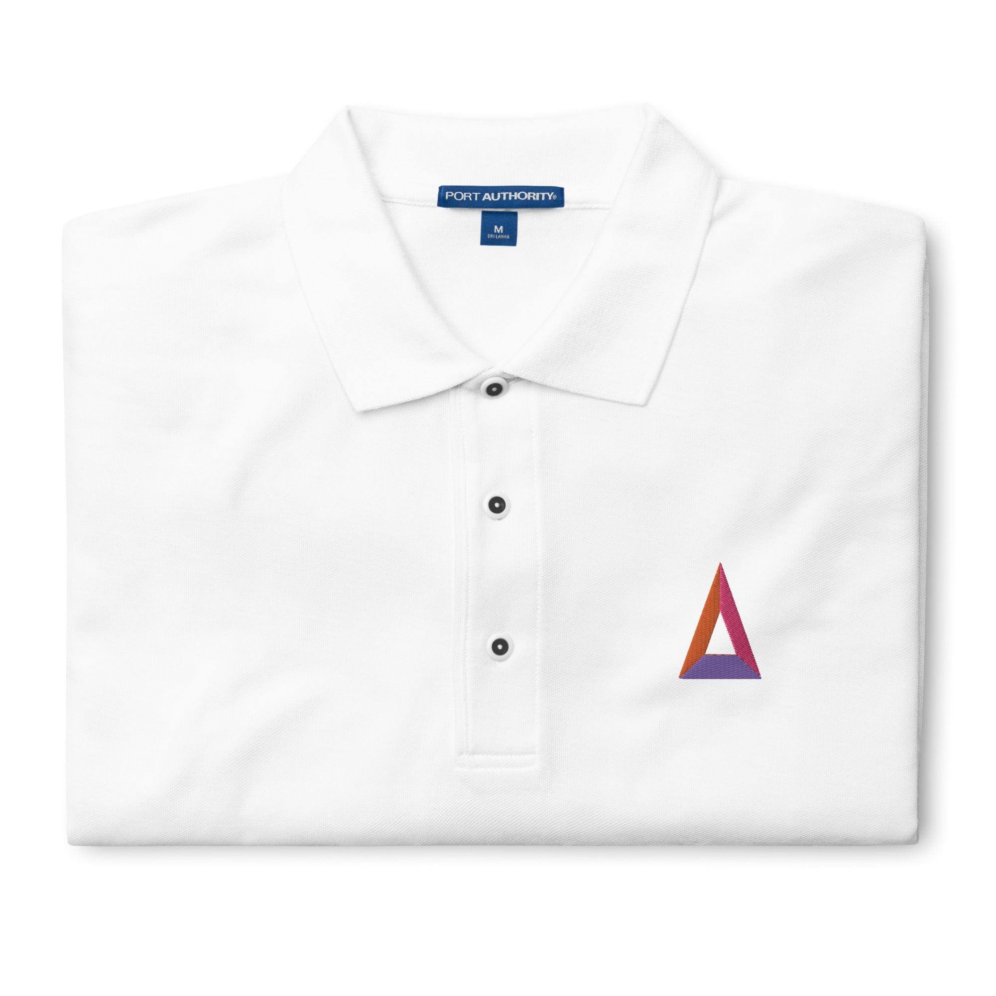 Attention Crypto Polo Shirt InvestmenTees