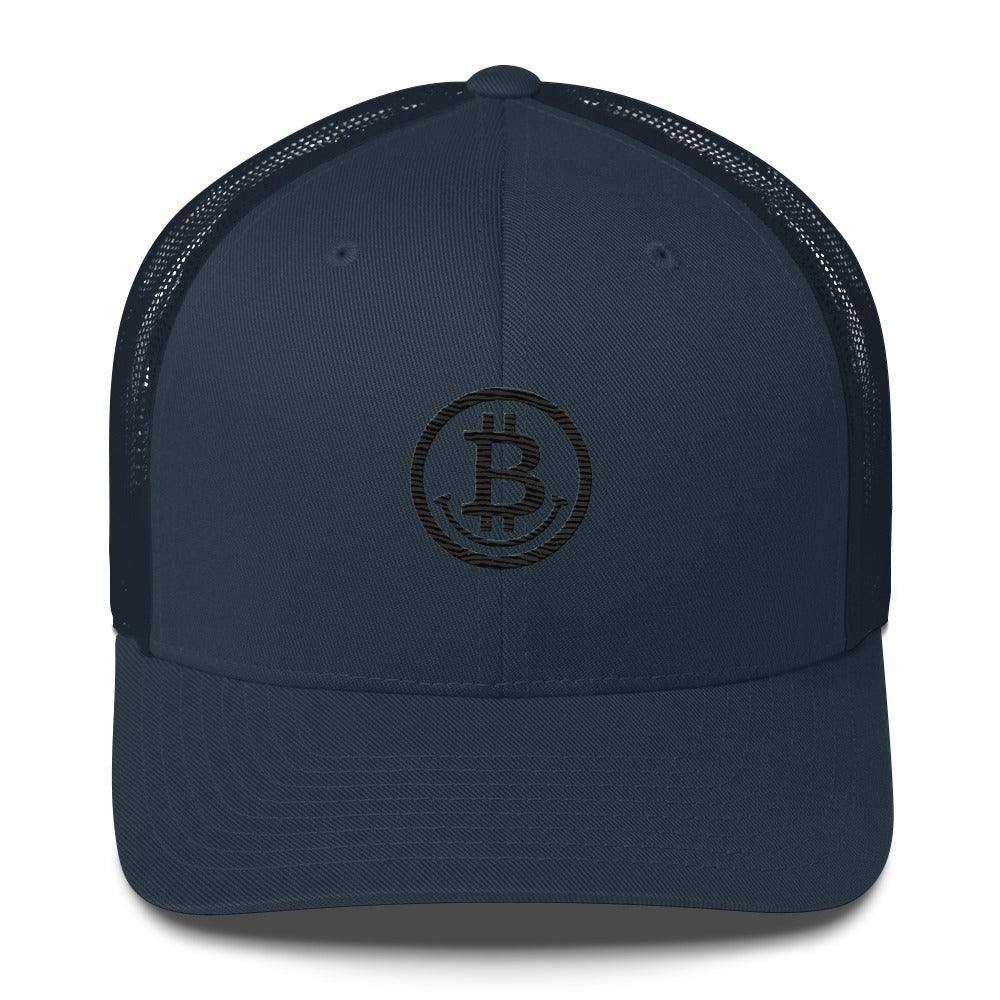 Bitcoin Is Happy Trucker Cap - InvestmenTees