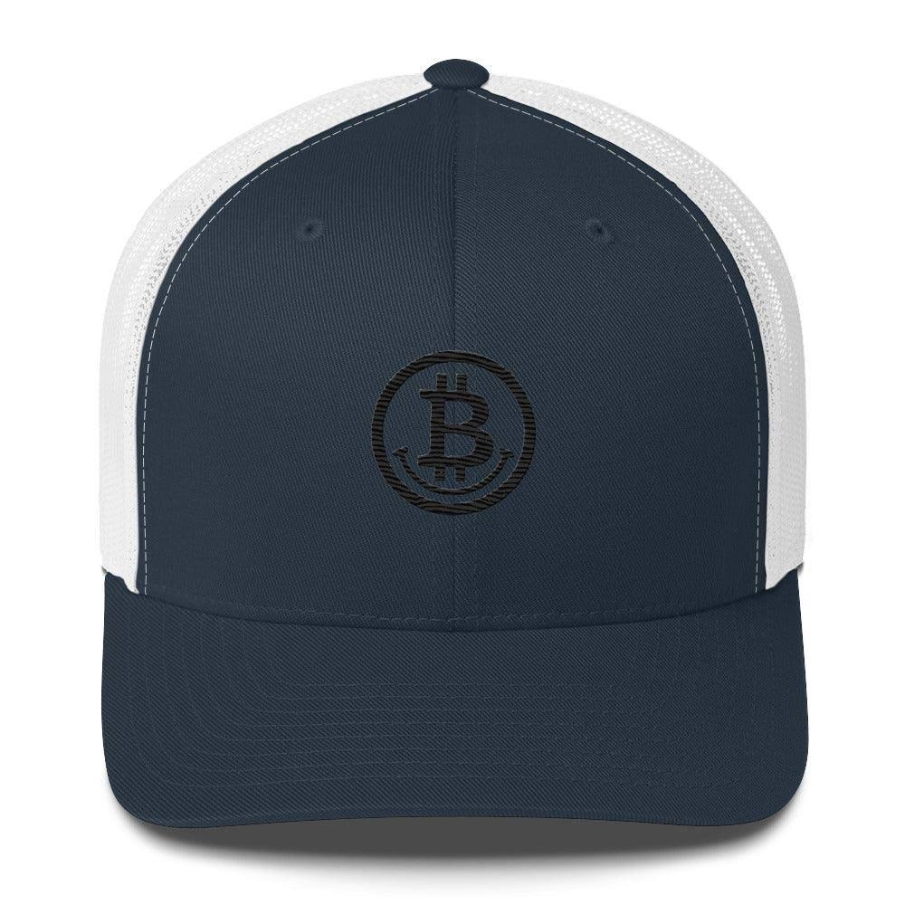 Bitcoin Is Happy Trucker Cap - InvestmenTees