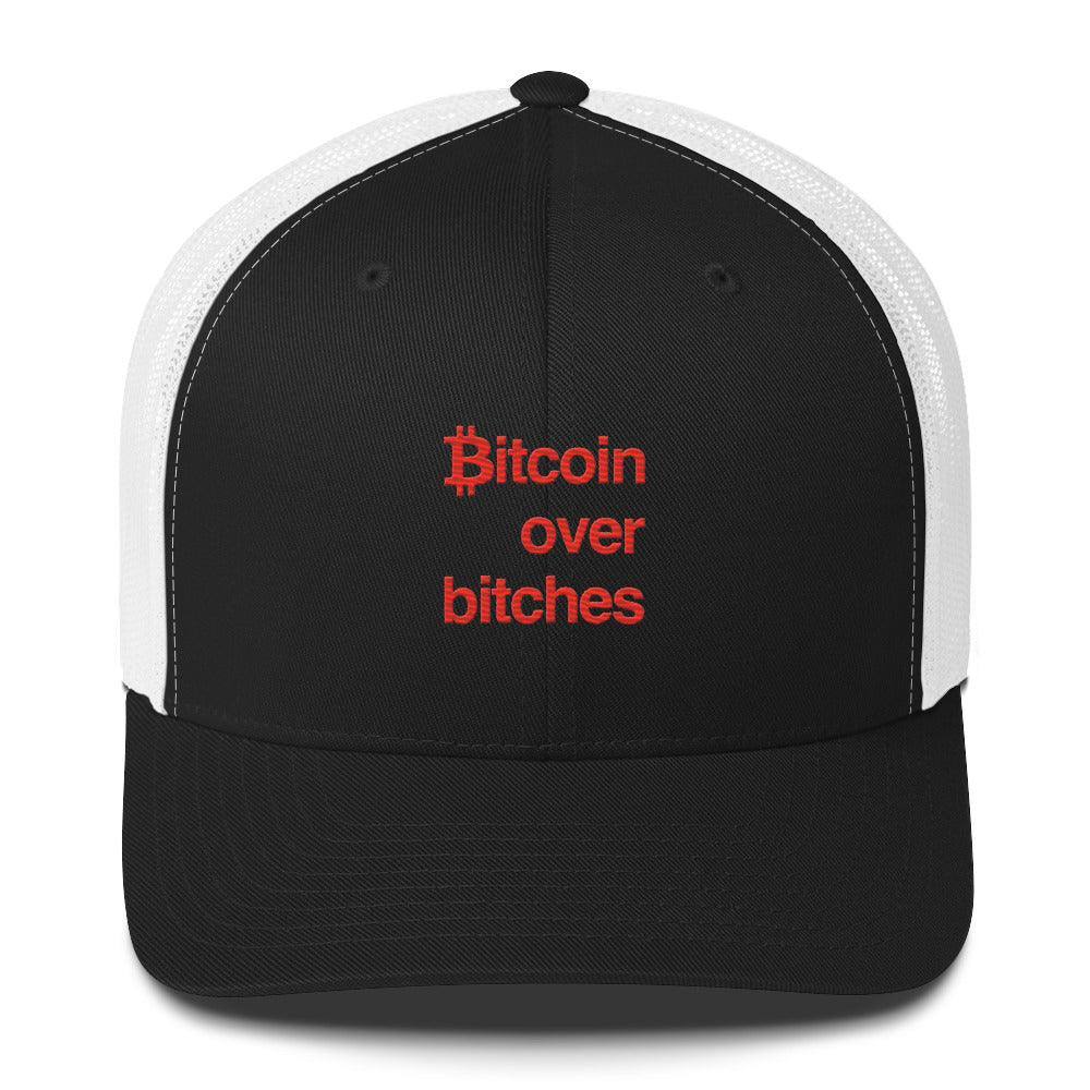 Bitcoin Over Bs Trucker Cap - InvestmenTees