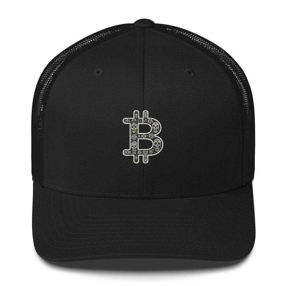 Bitcoin Skulls Trucker Cap - InvestmenTees