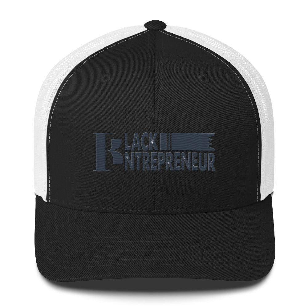 Black Entrepreneur Trucker Cap - InvestmenTees