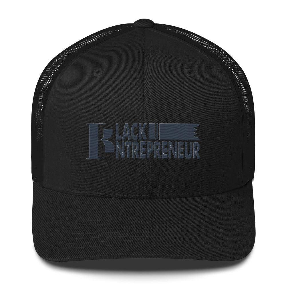 Black Entrepreneur Trucker Cap - InvestmenTees