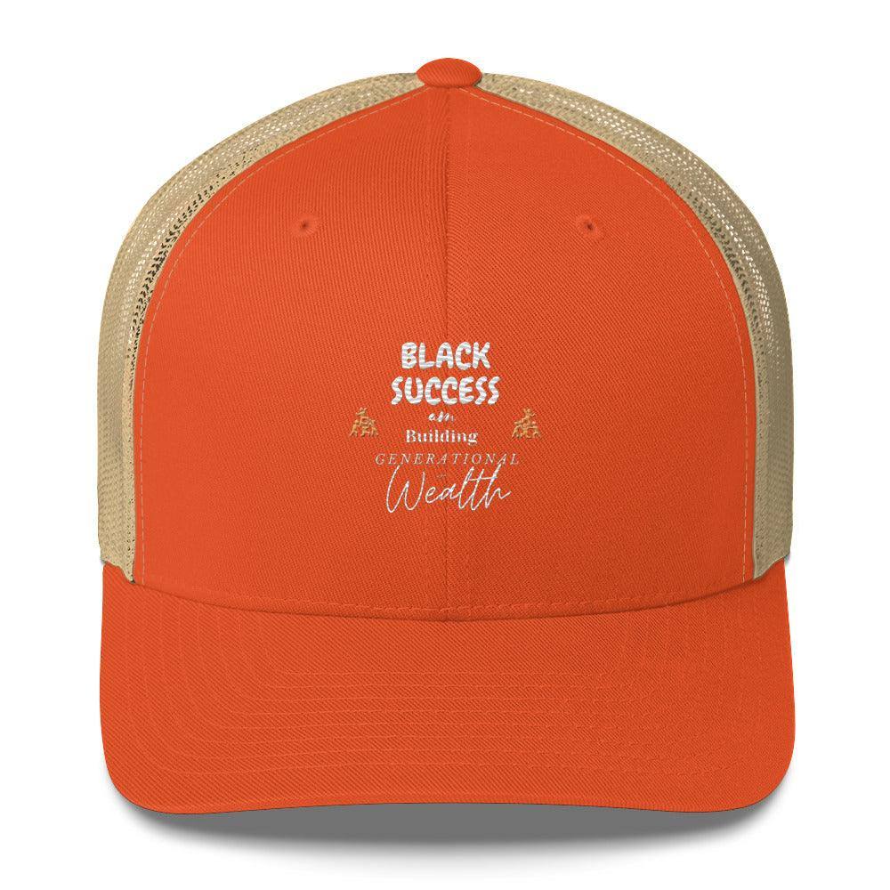 Black Success | Generational Wealth Trucker Cap - InvestmenTees