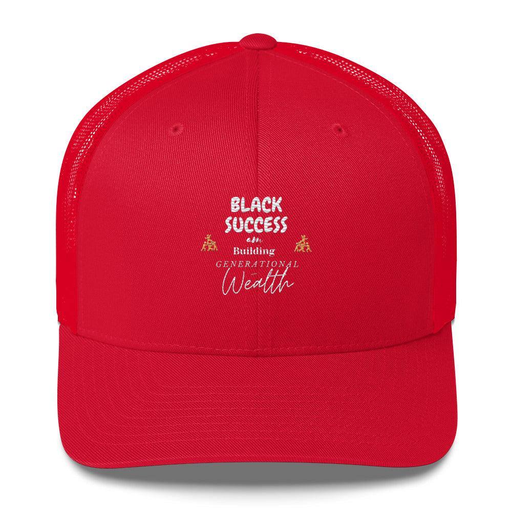 Black Success | Generational Wealth Trucker Cap - InvestmenTees