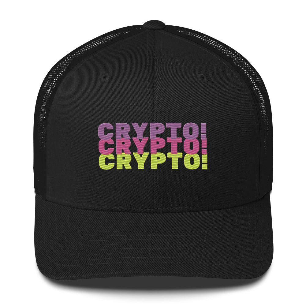 CRYPTO Colors Trucker Cap - InvestmenTees