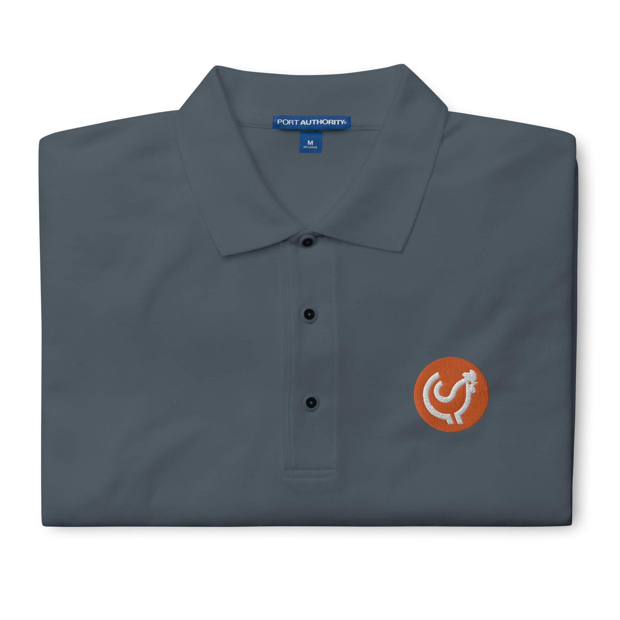 Chicken Meme Coin Polo Shirt InvestmenTees