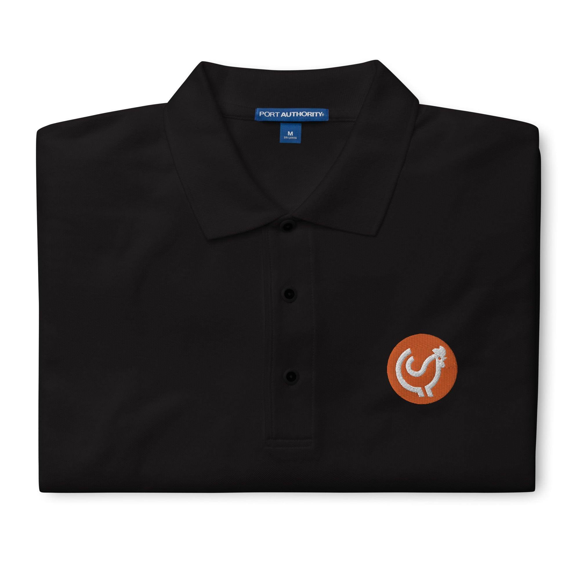 Chicken Meme Coin Polo Shirt InvestmenTees