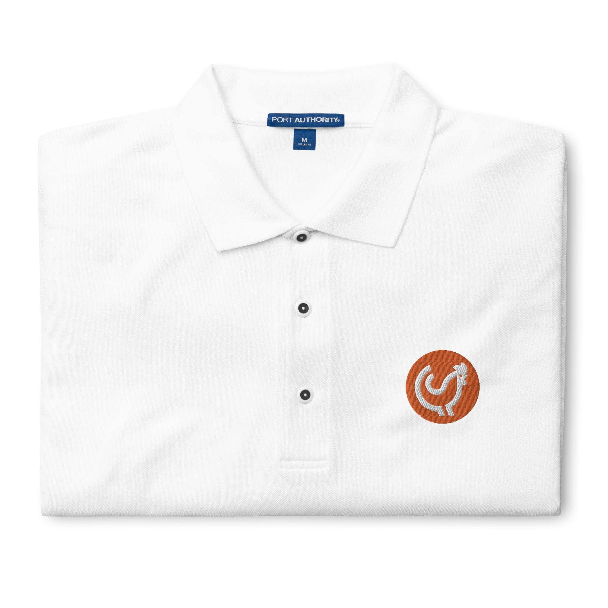 Chicken Meme Coin Polo Shirt InvestmenTees