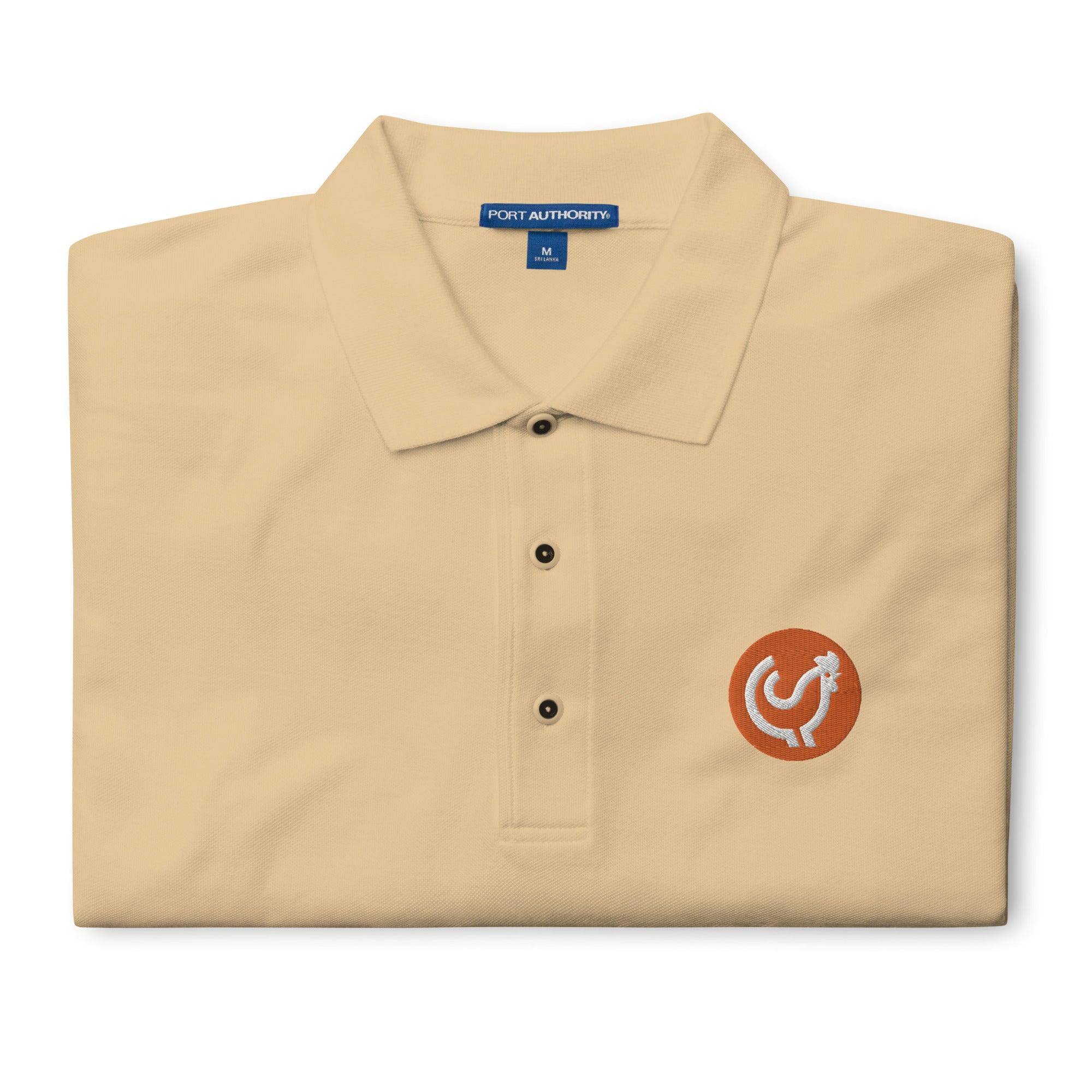 Chicken Meme Coin Polo Shirt InvestmenTees