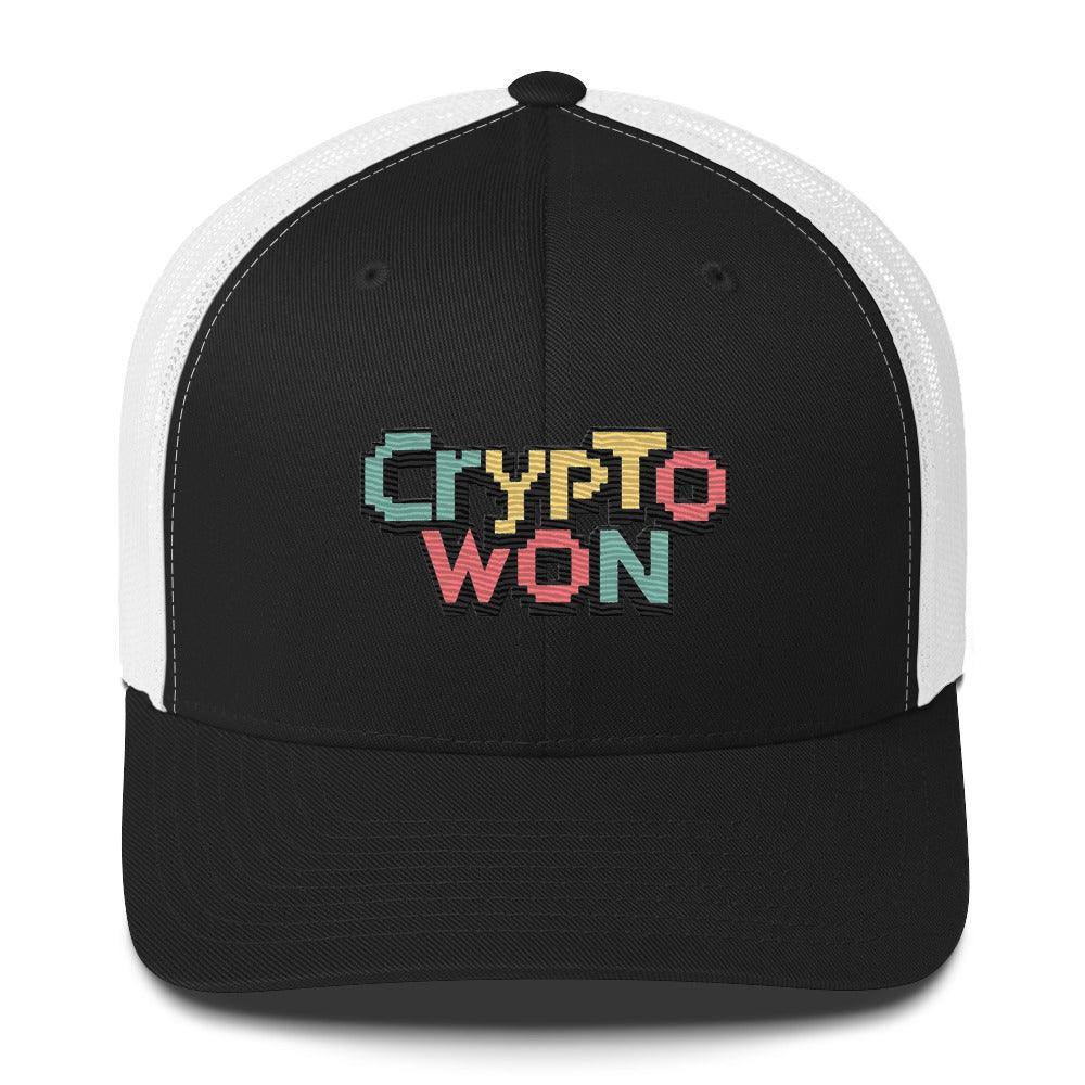 Crypto Won Trucker Cap - InvestmenTees