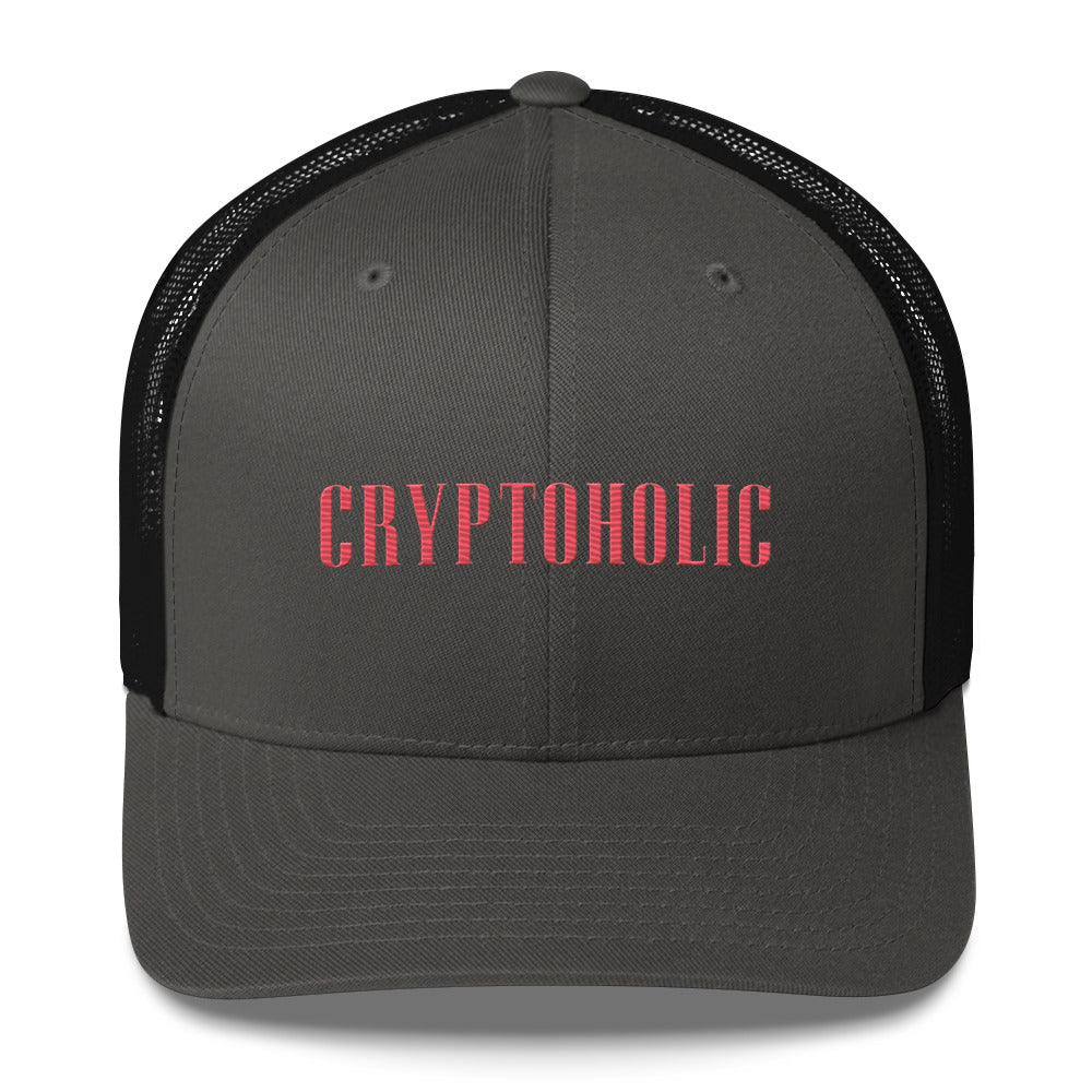 Cryptoholic Trucker Cap - InvestmenTees