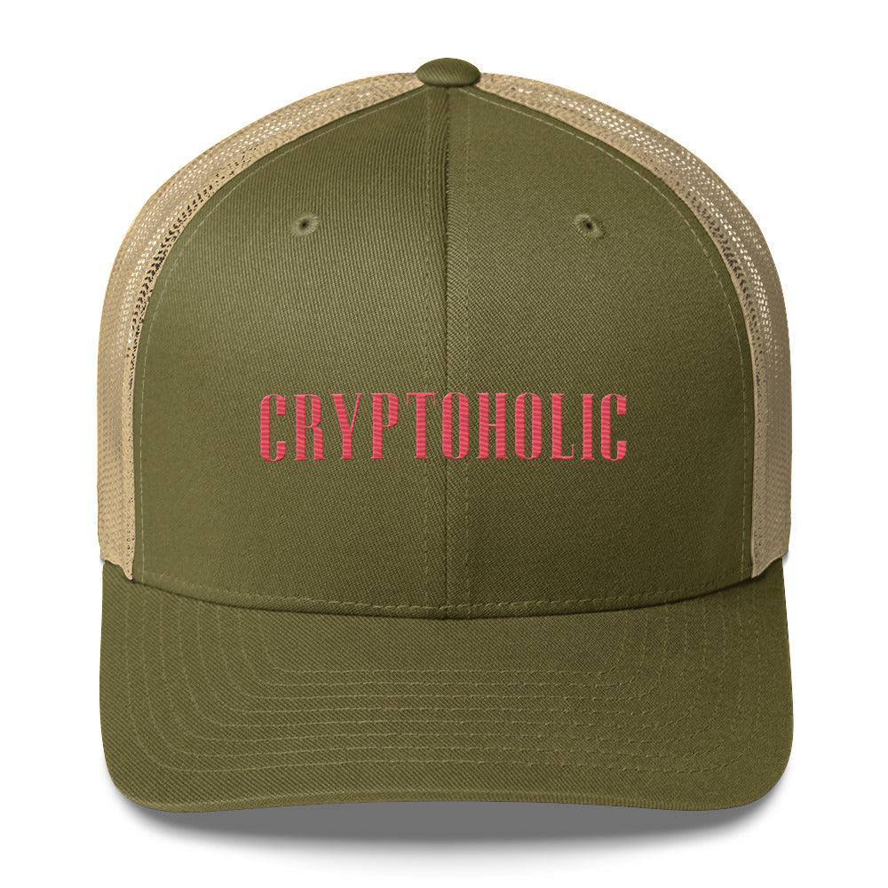 Cryptoholic Trucker Cap - InvestmenTees