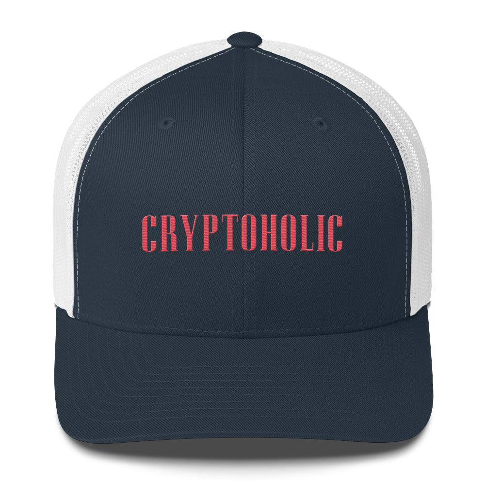 Cryptoholic Trucker Cap - InvestmenTees