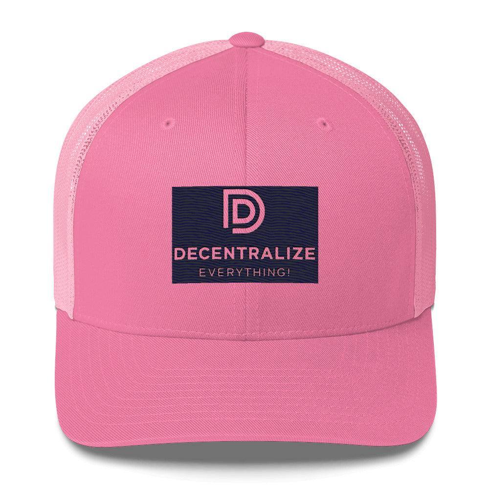 Decentralize Everything Trucker Cap - InvestmenTees