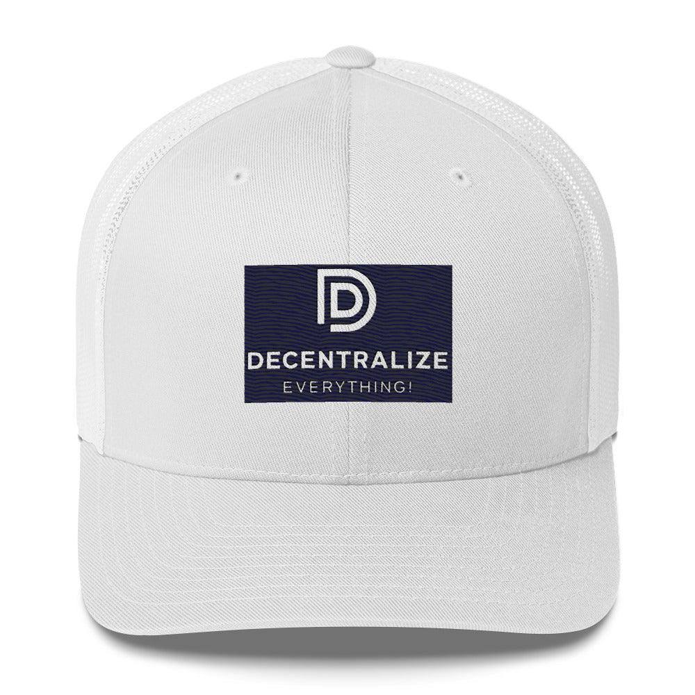 Decentralize Everything Trucker Cap - InvestmenTees