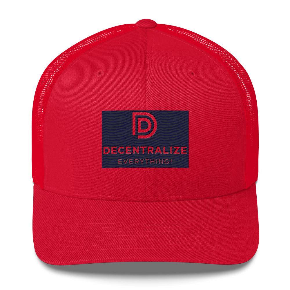 Decentralize Everything Trucker Cap - InvestmenTees