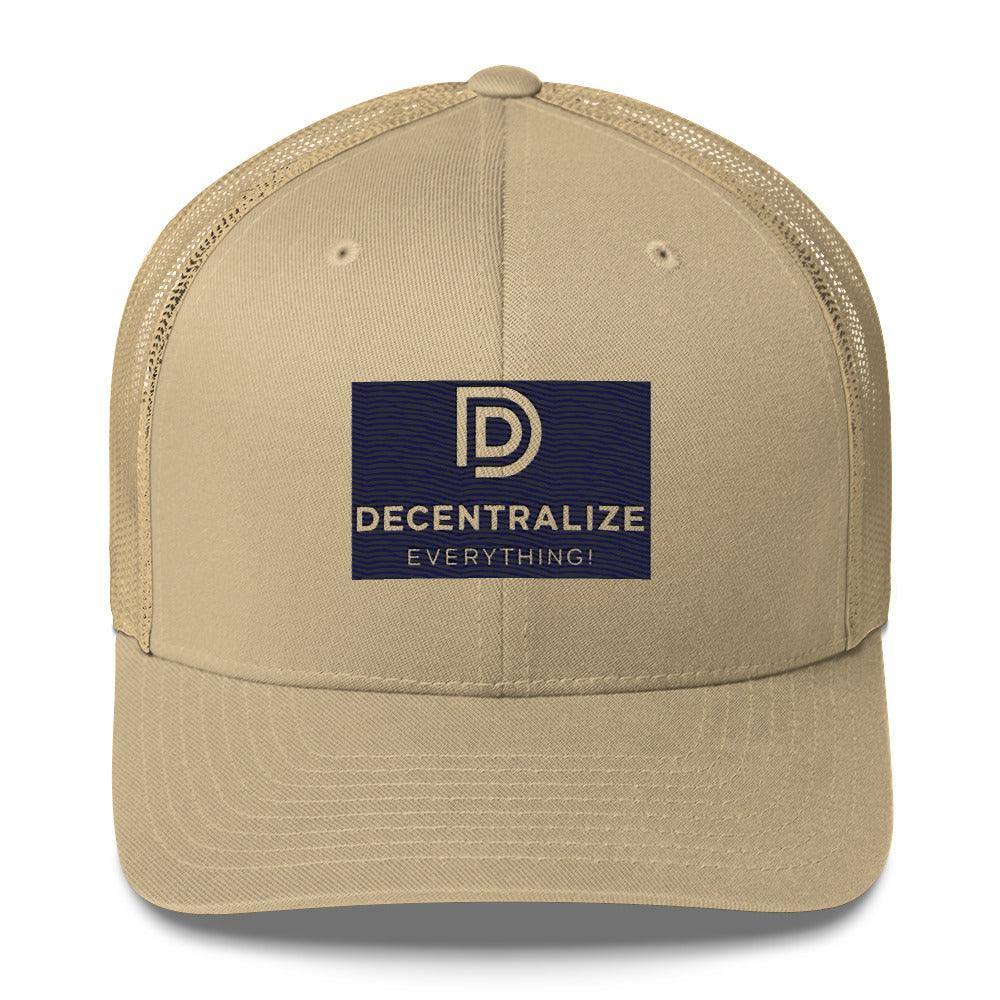 Decentralize Everything Trucker Cap - InvestmenTees