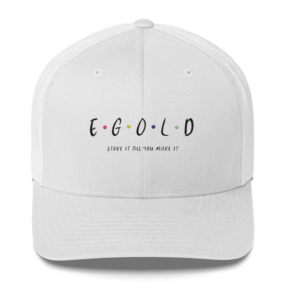 E-Gold Trucker Cap - InvestmenTees