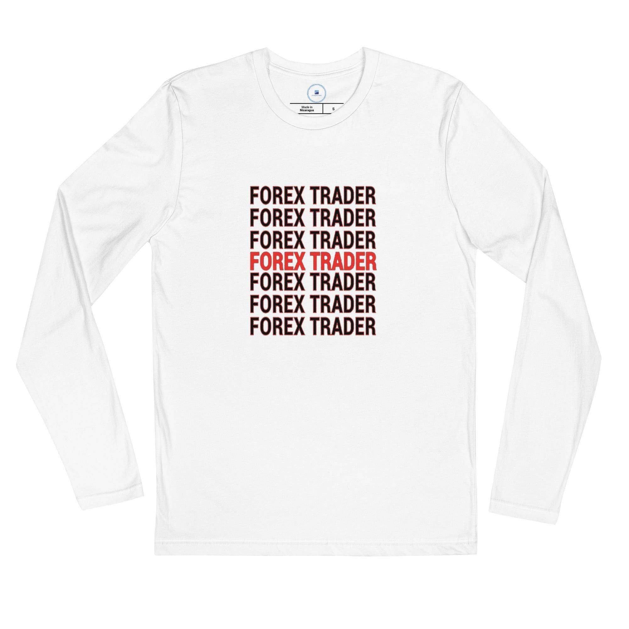 Forex Trader Long Sleeve T-Shirt InvestmenTees