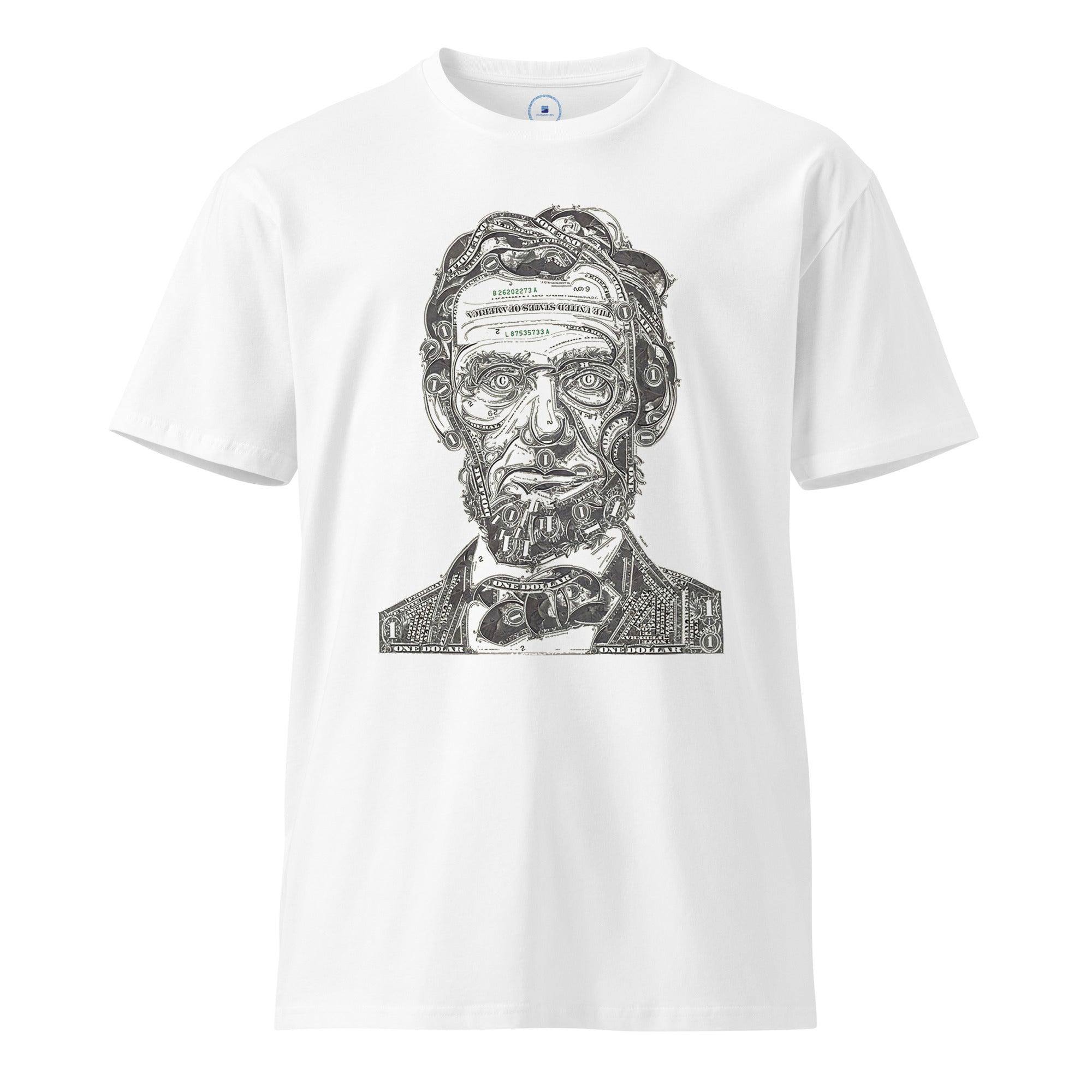 Lincoln Money Art T-Shirt - InvestmenTees