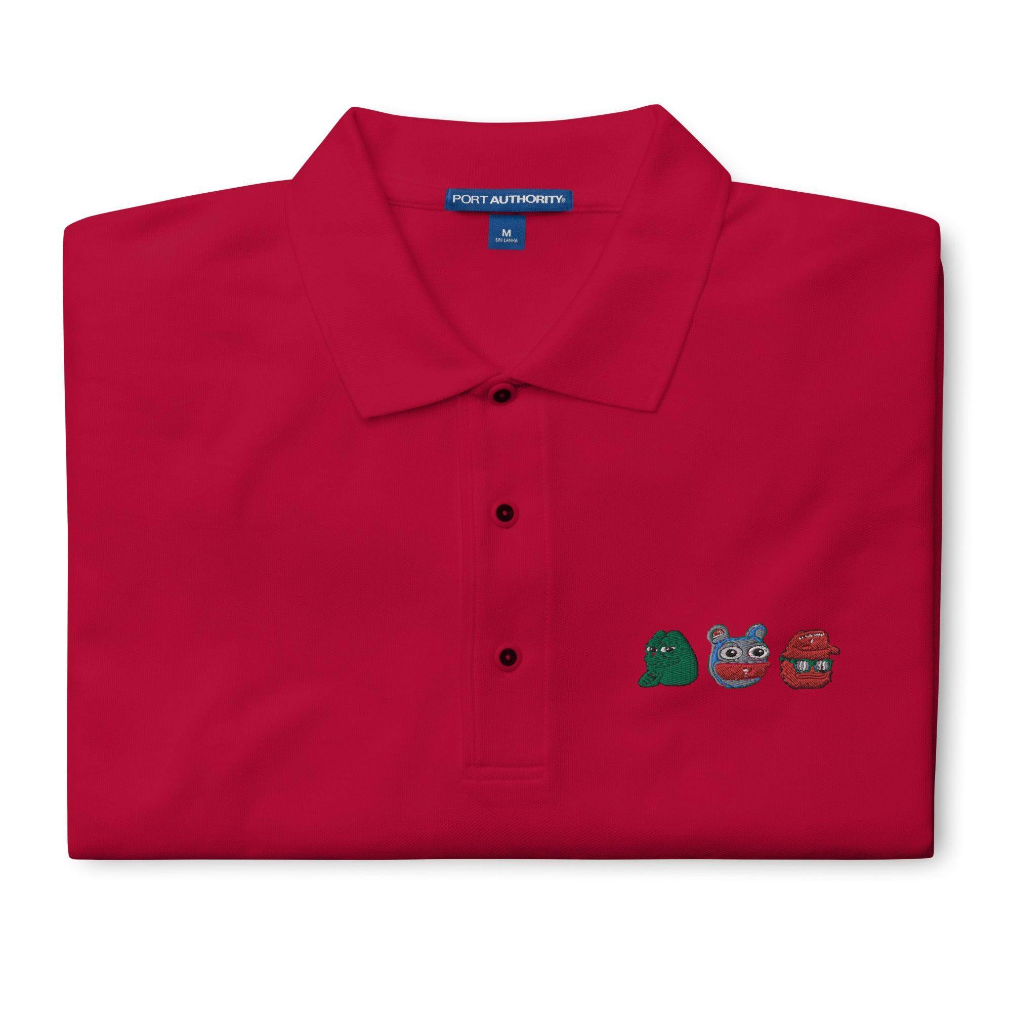 Meme Coins Polo Shirt - InvestmenTees