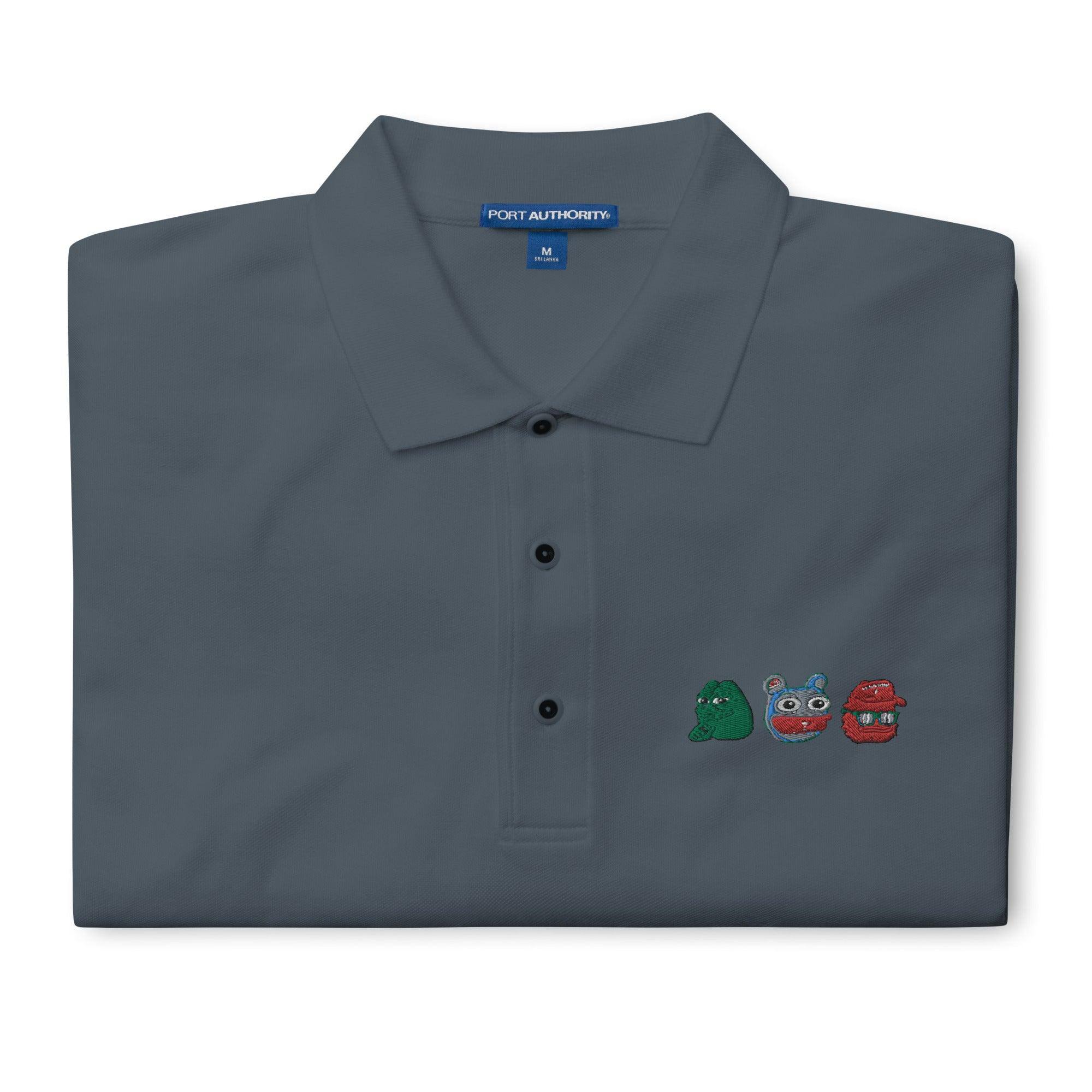 Meme Coins Polo Shirt - InvestmenTees