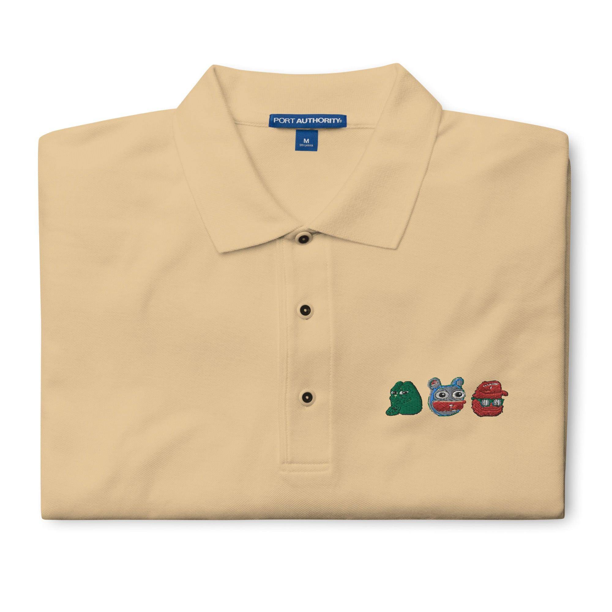 Meme Coins Polo Shirt - InvestmenTees