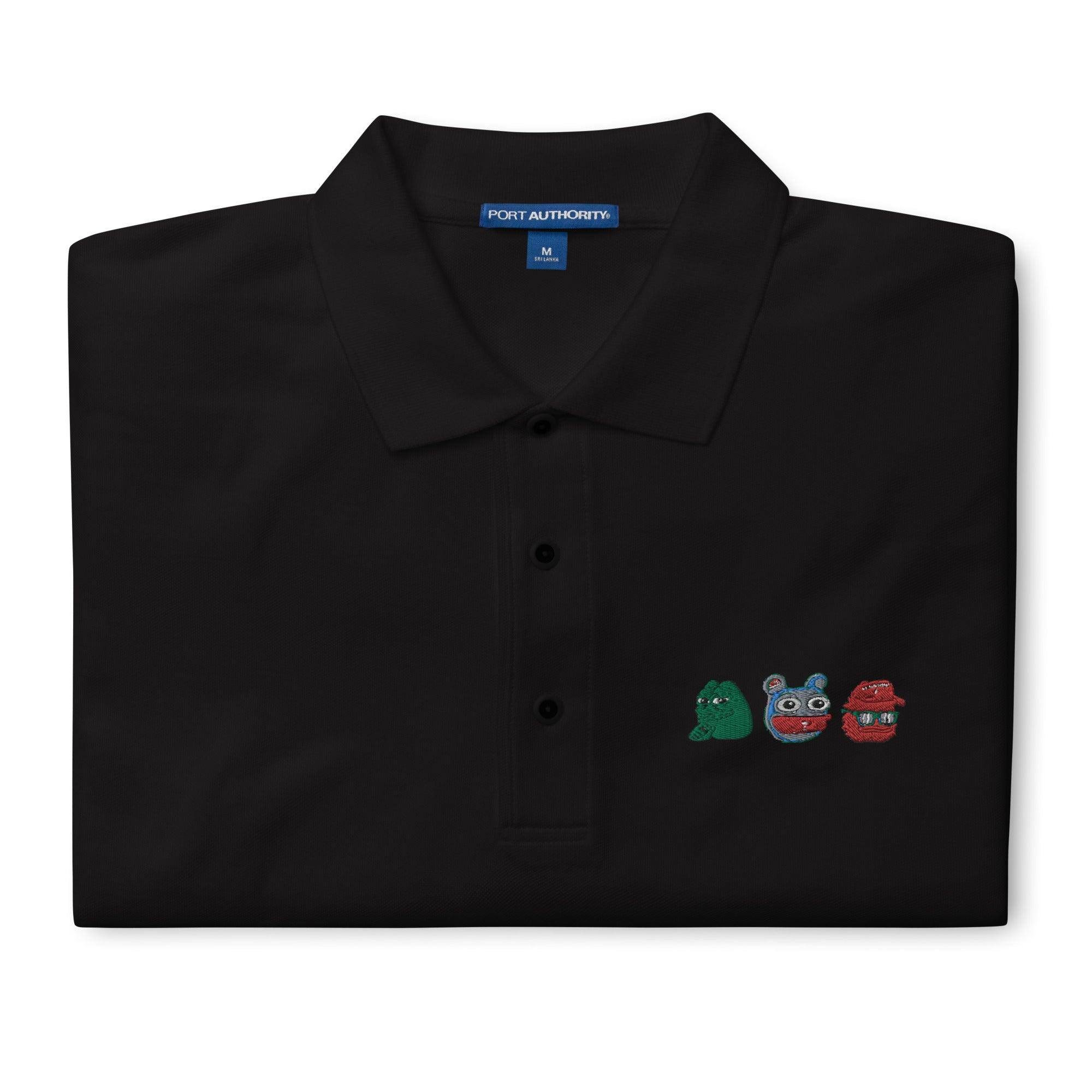 Meme Coins Polo Shirt - InvestmenTees