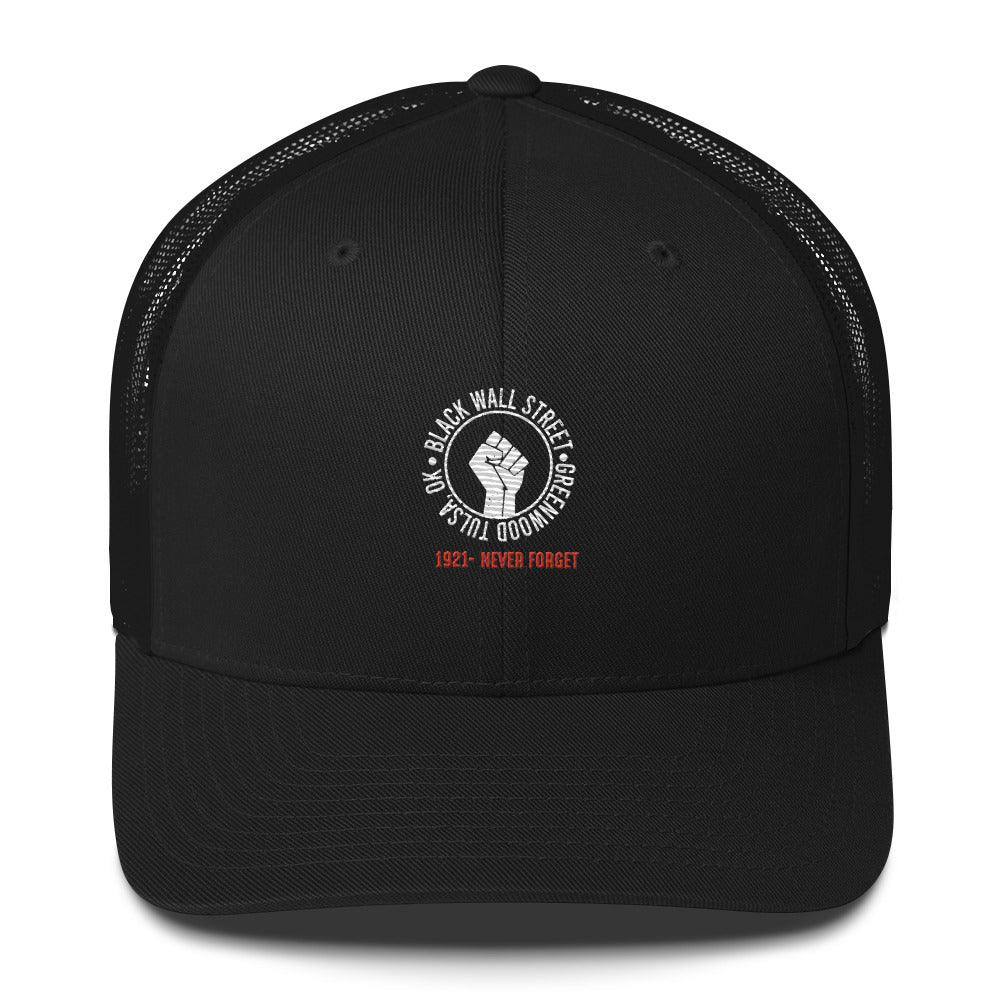 Never Forget Black Wall Street Trucker Cap - InvestmenTees