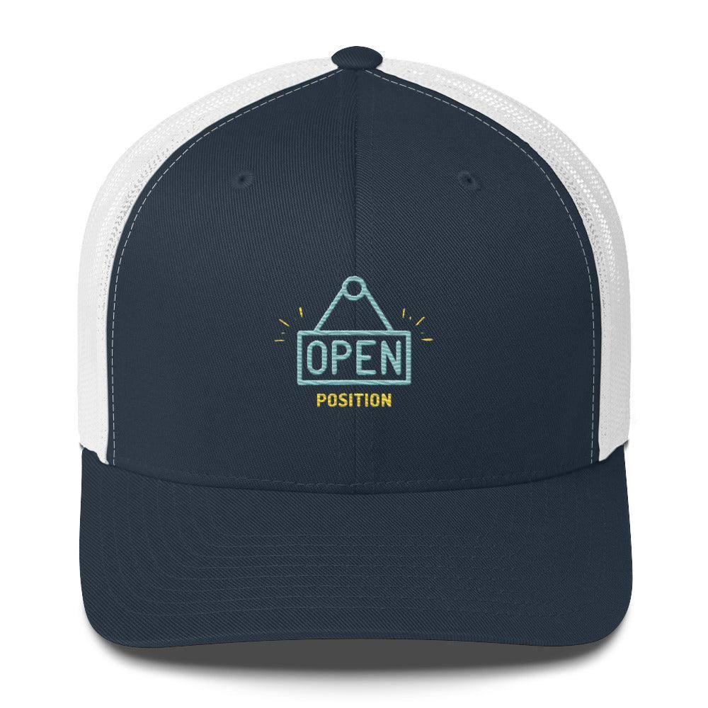 Open Position Trucker Cap - InvestmenTees