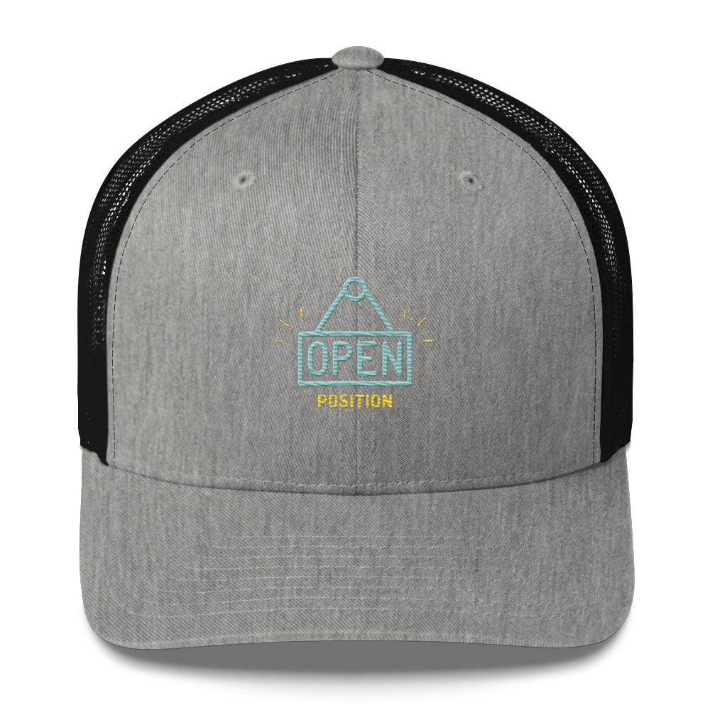 Open Position Trucker Cap - InvestmenTees