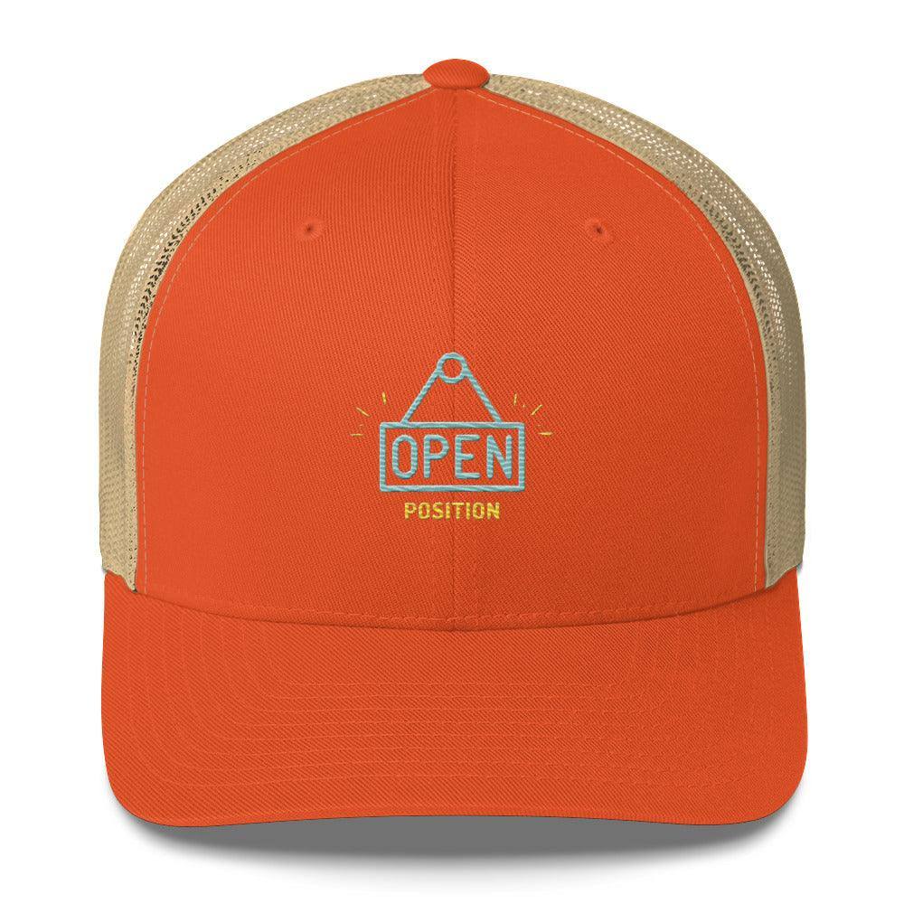 Open Position Trucker Cap - InvestmenTees