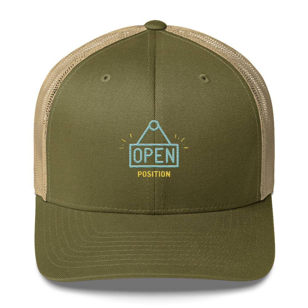 Open Position Trucker Cap - InvestmenTees