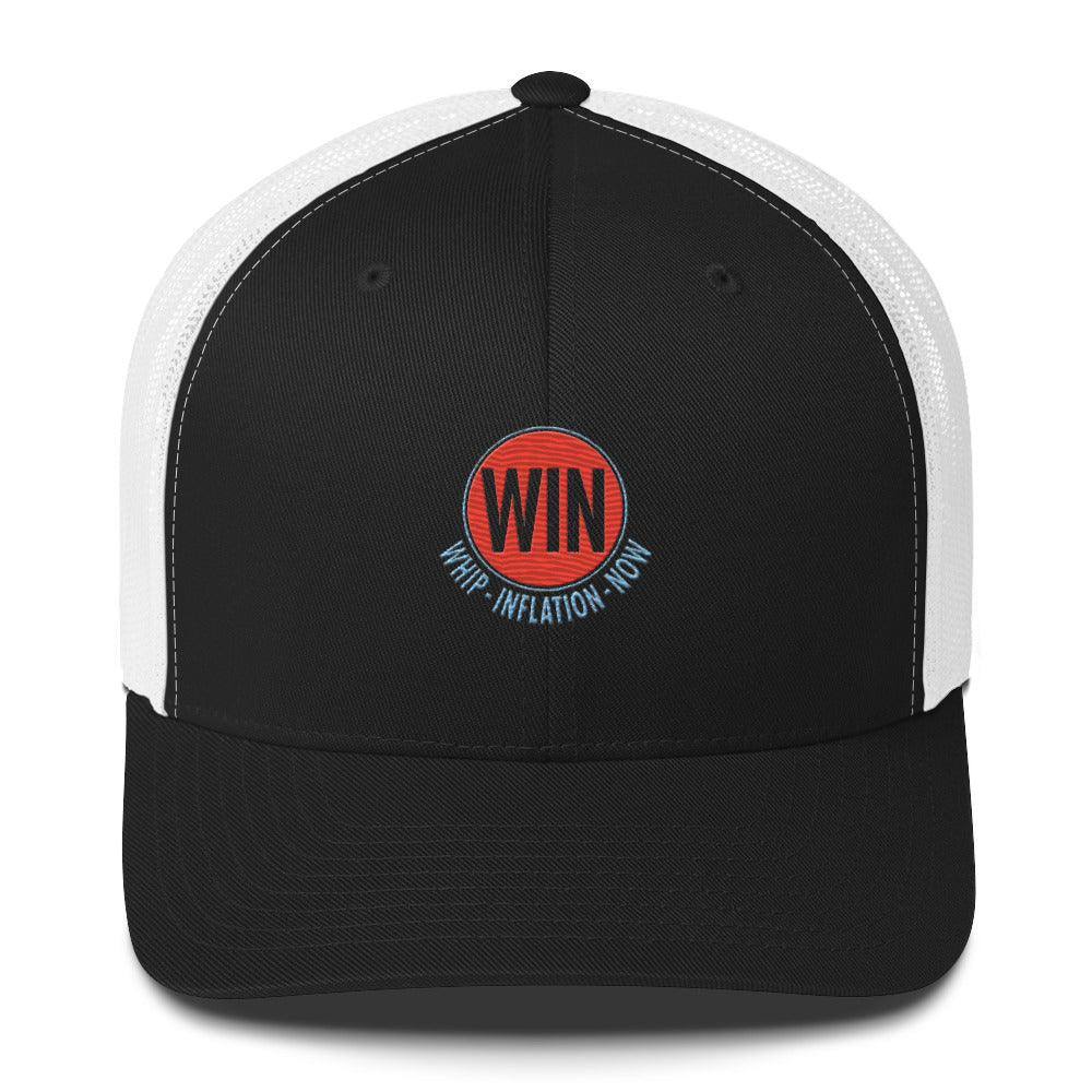 W.I.N. | Whip Inflation Now Trucker Cap - InvestmenTees