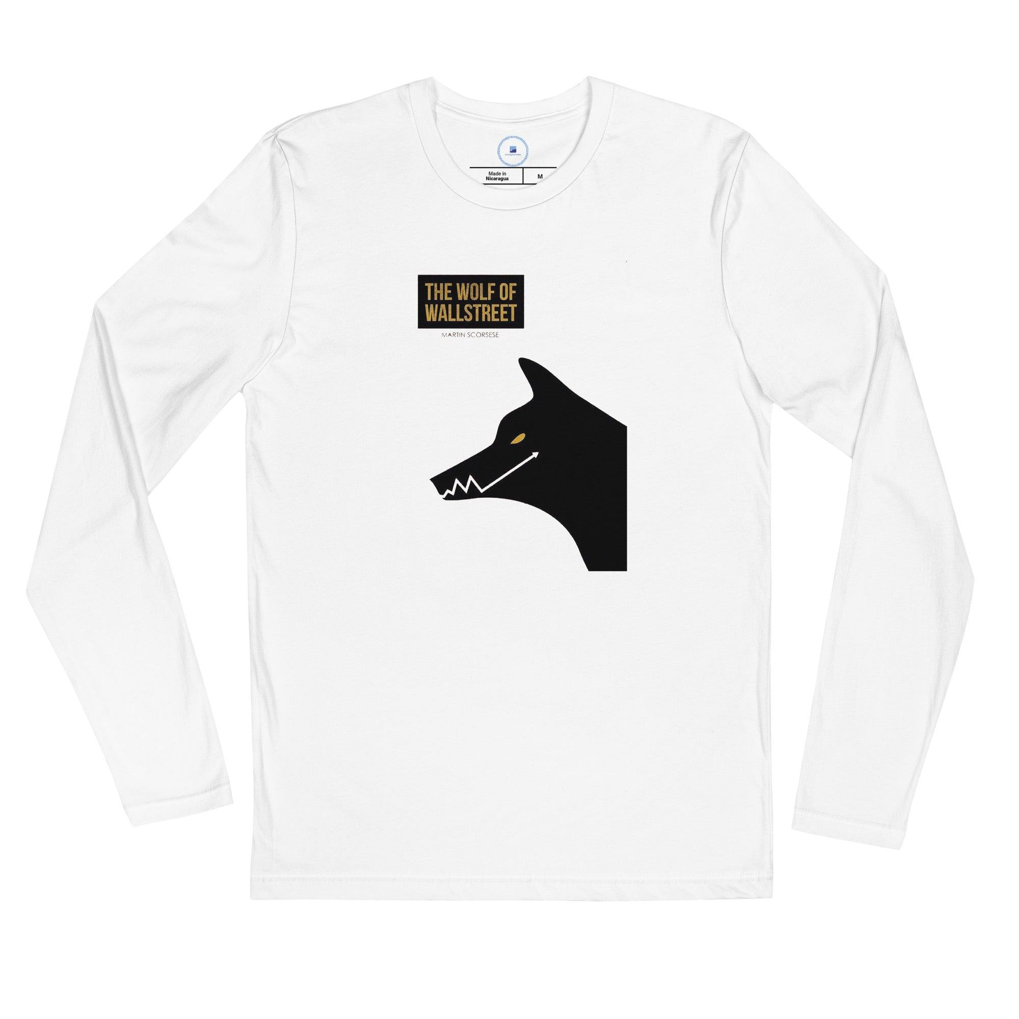 Wolf of Wall Street Long Sleeve T-Shirt InvestmenTees