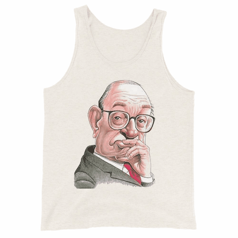 Alan Greenspan Tank Top - InvestmenTees