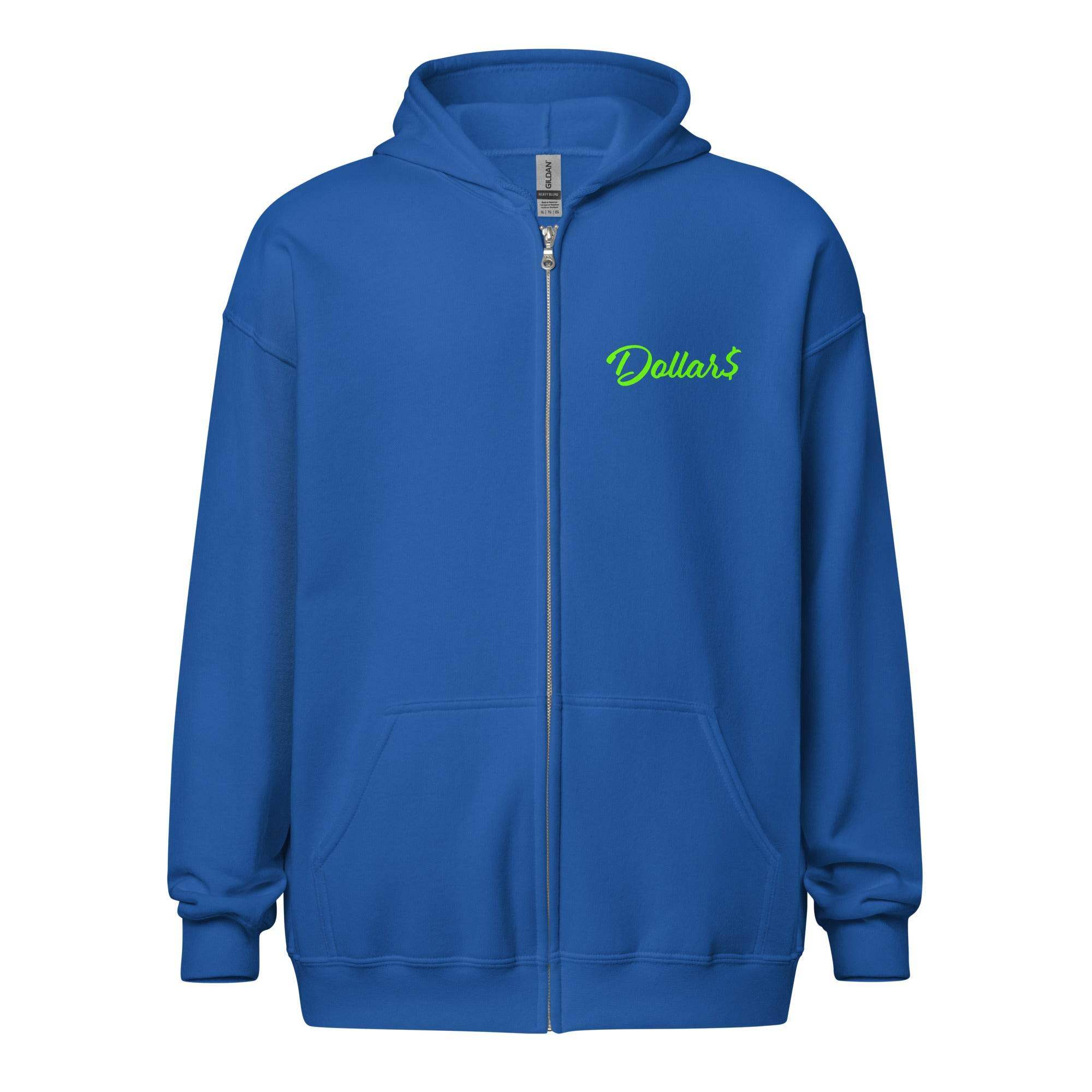 Animated Currency Zip Up Hoodie - InvestmenTees