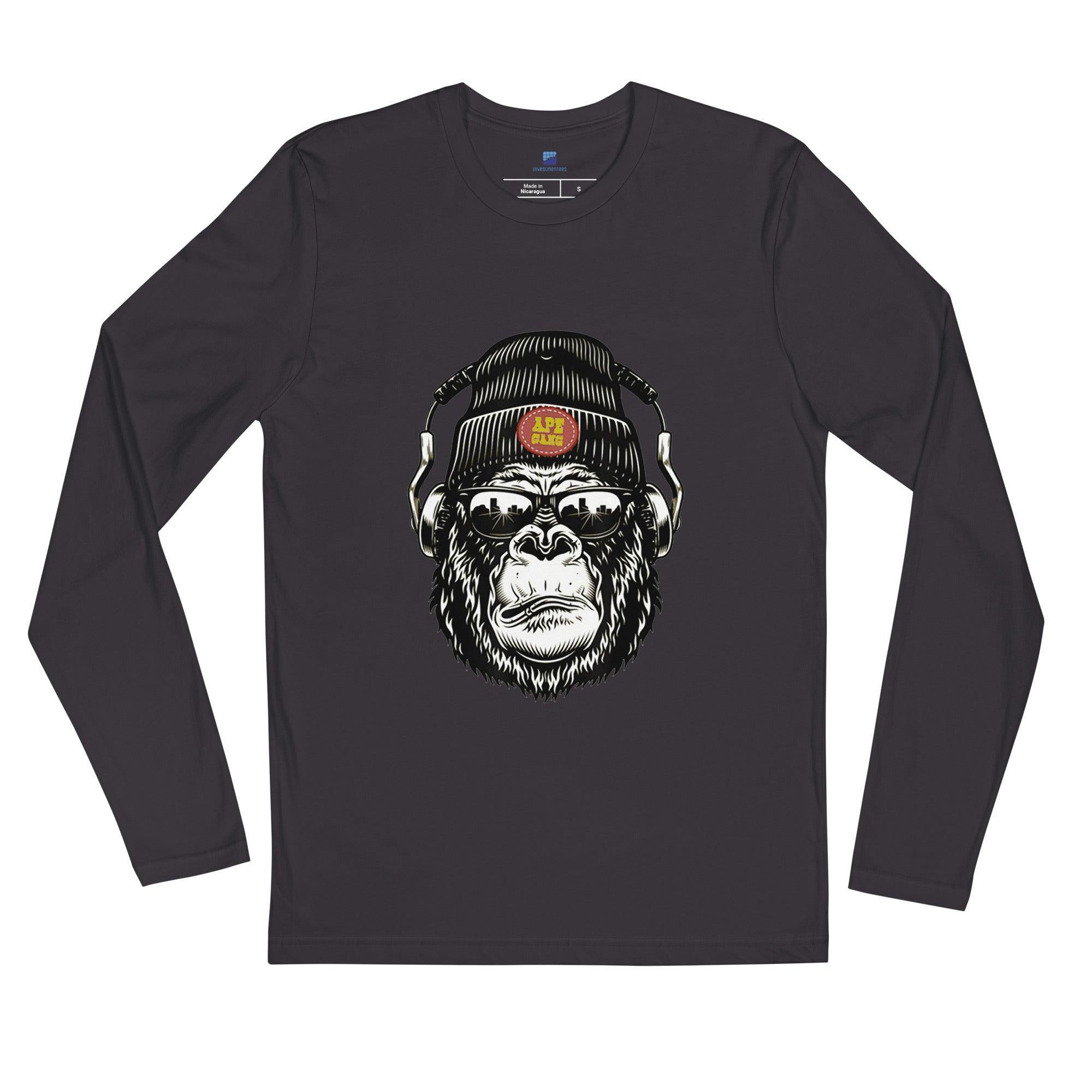 Ape Club Long Sleeve T-Shirt - InvestmenTees