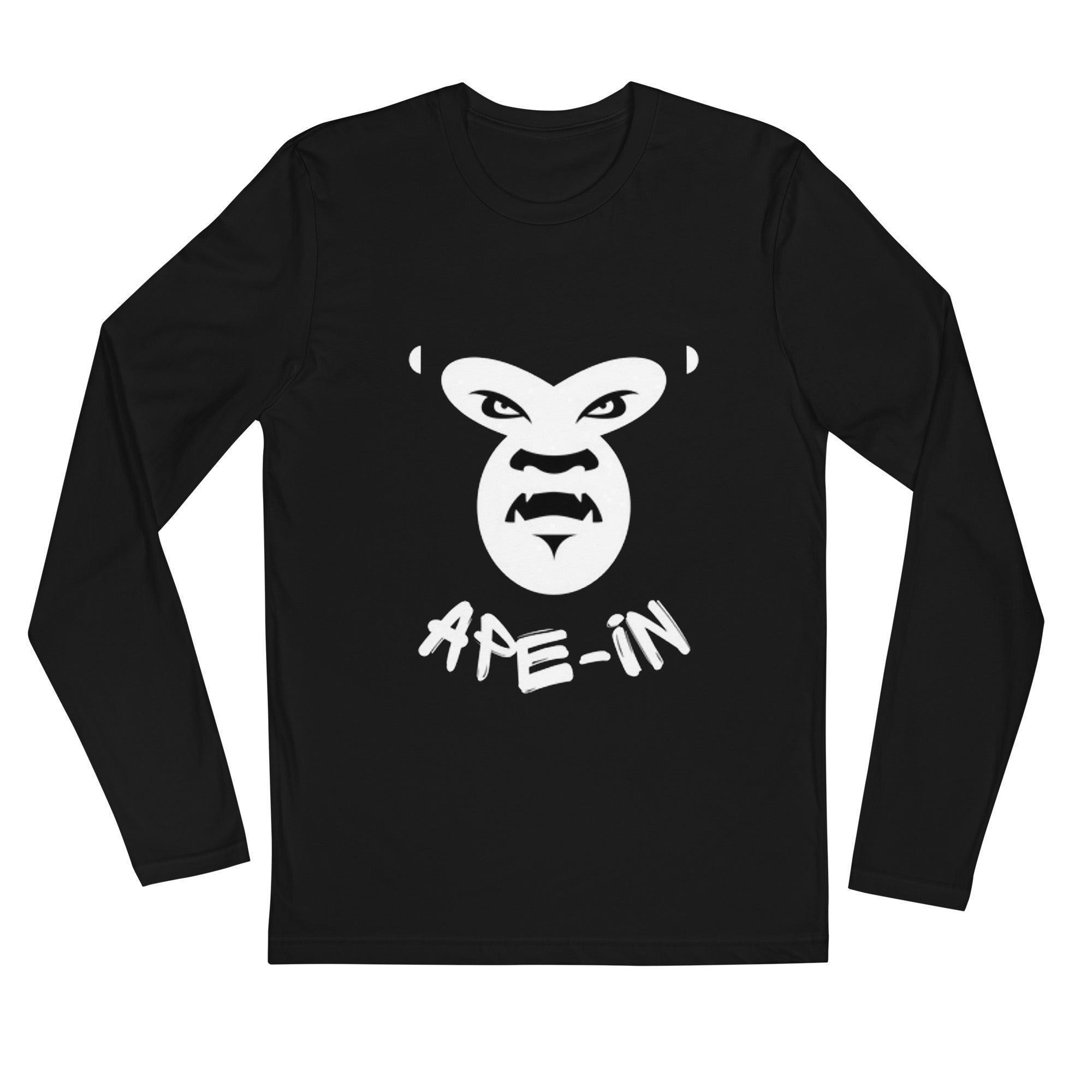 Ape In 2 Long Sleeve T-Shirt - InvestmenTees