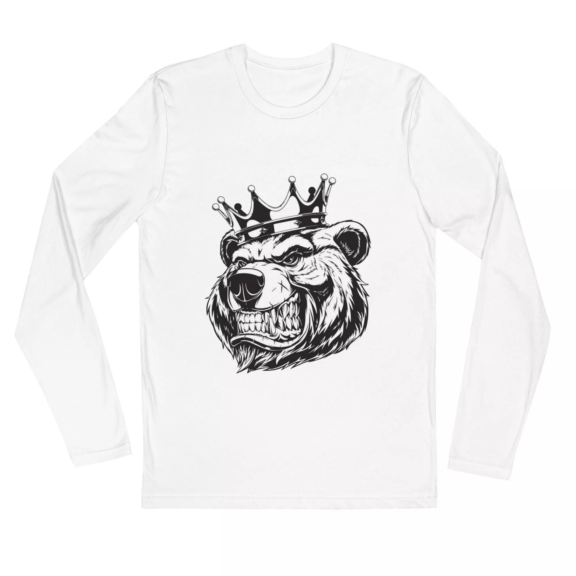 Bearish King Long Sleeve T-Shirt - InvestmenTees